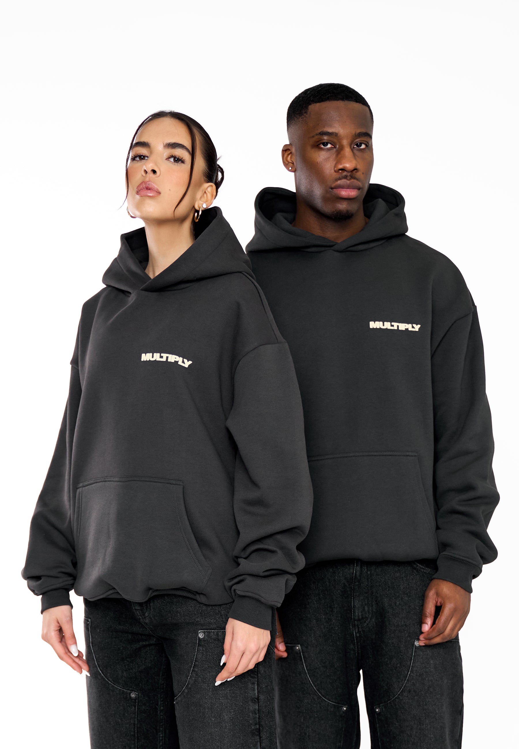 Oversize Hoodie MULTIPLY Black Soda