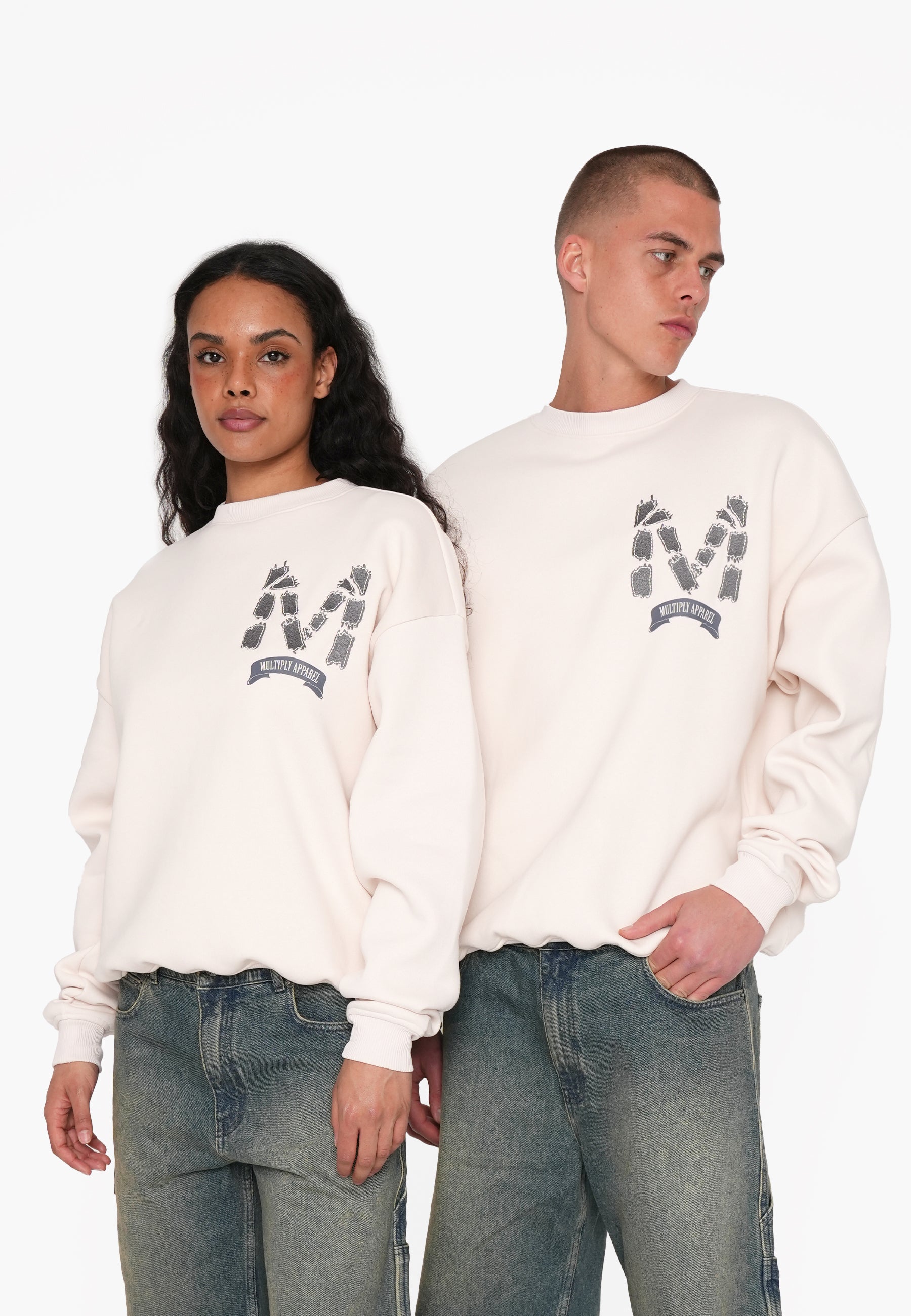 Oversize Sweatshirt ASSORTMENT White Sand