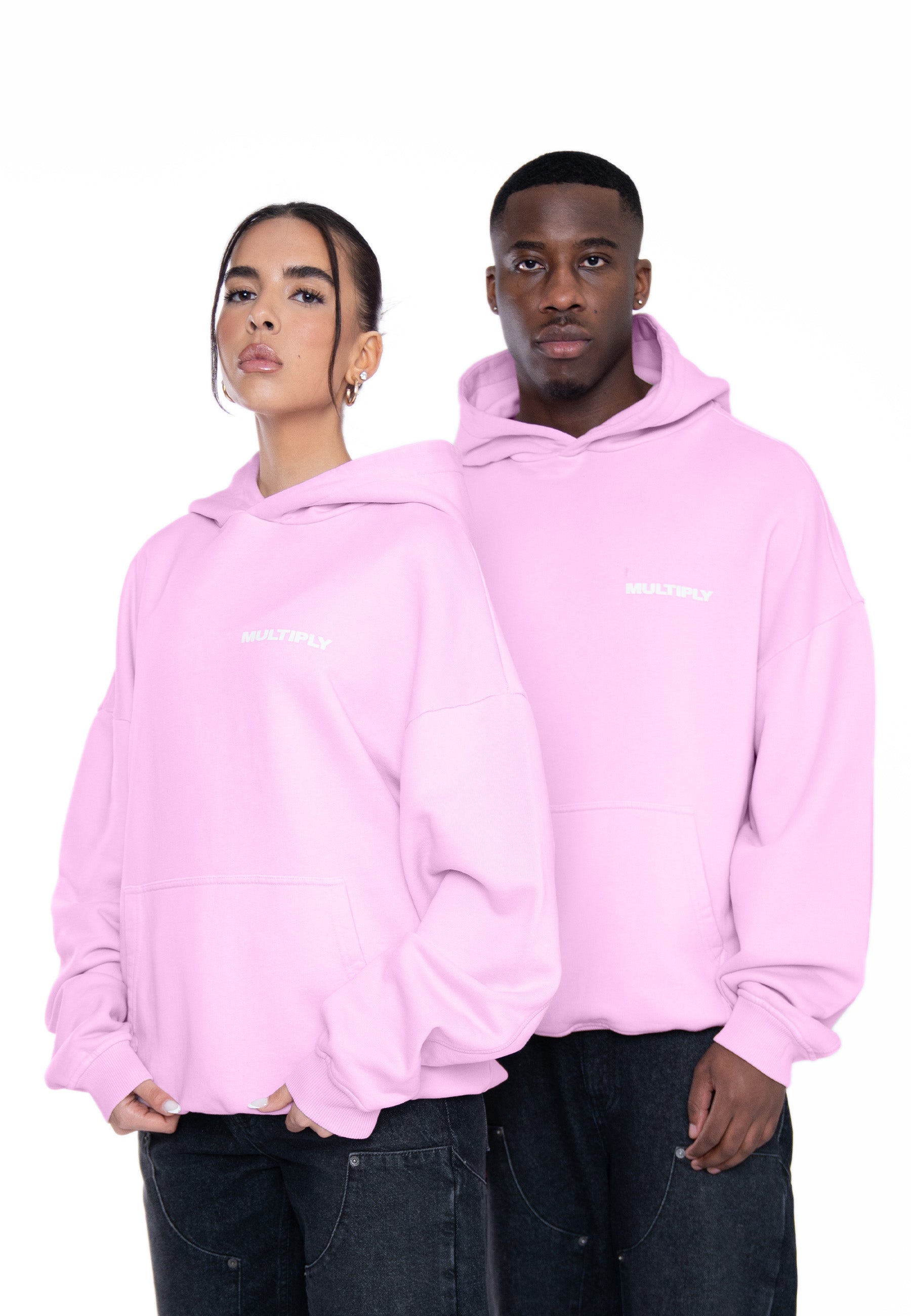 Oversize Hoodie MULTIPLY Pink