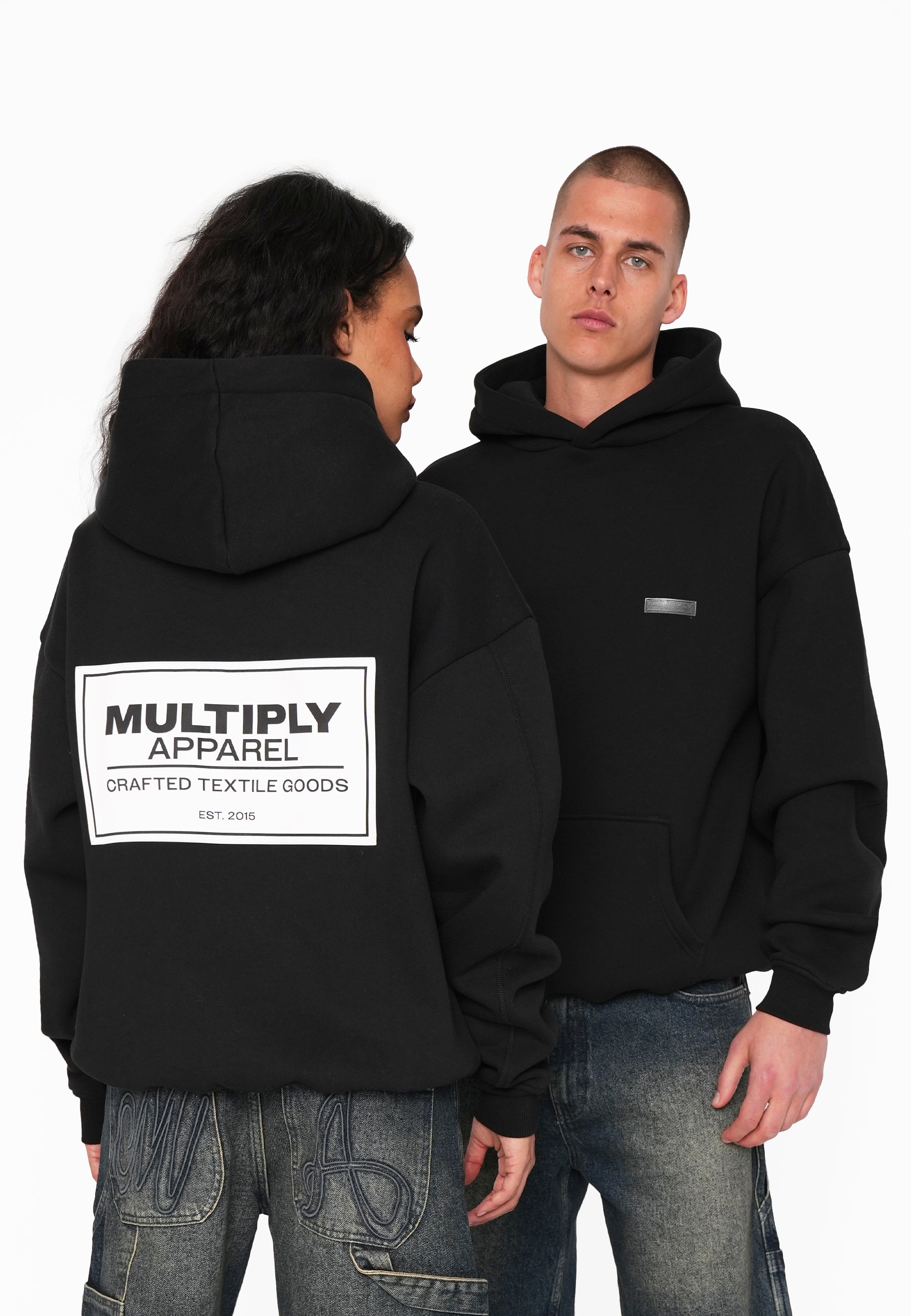 Oversize Hoodie DESIGNATION Black