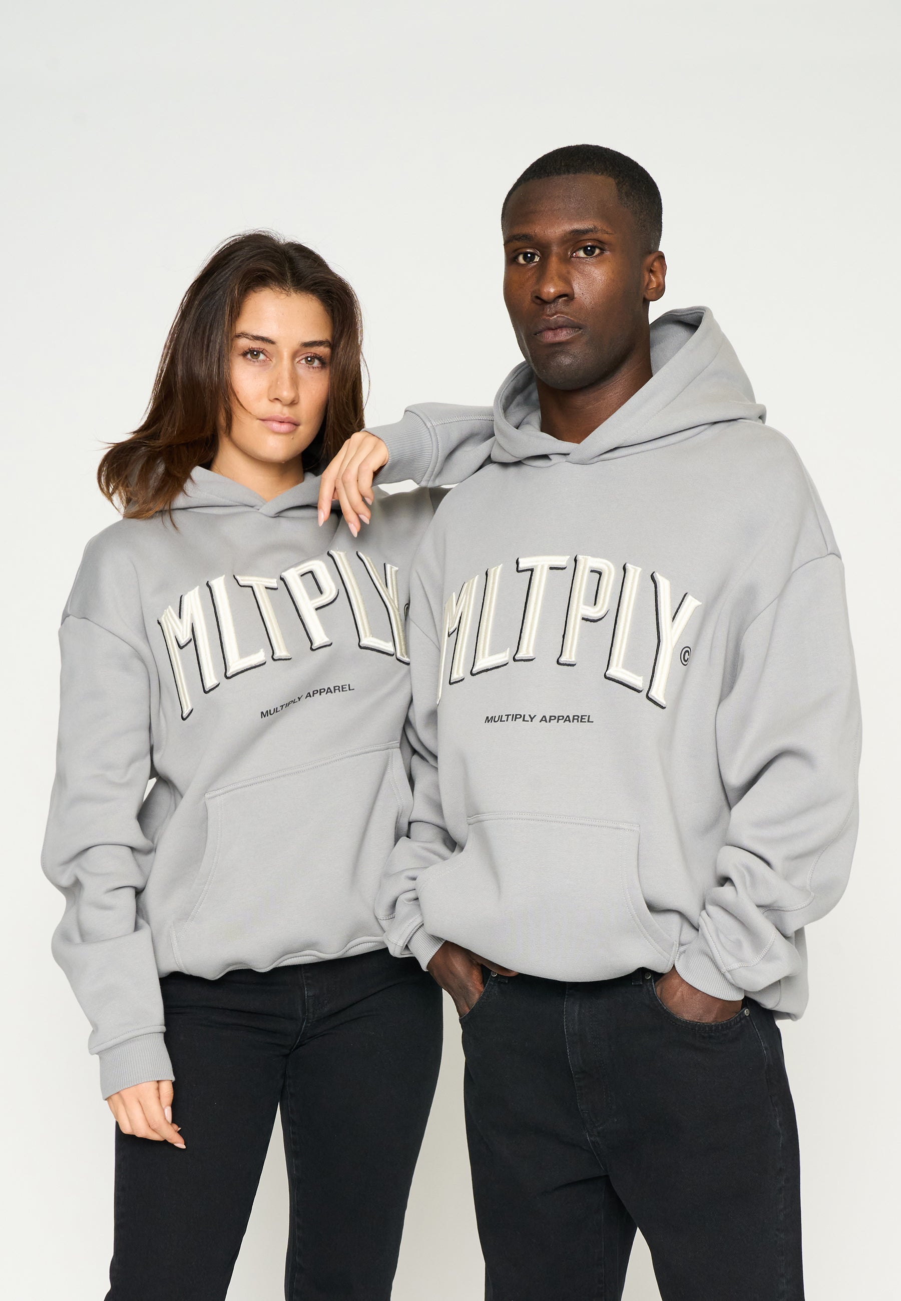 Oversize Hoodie COMMUNITY Ultimate Grey