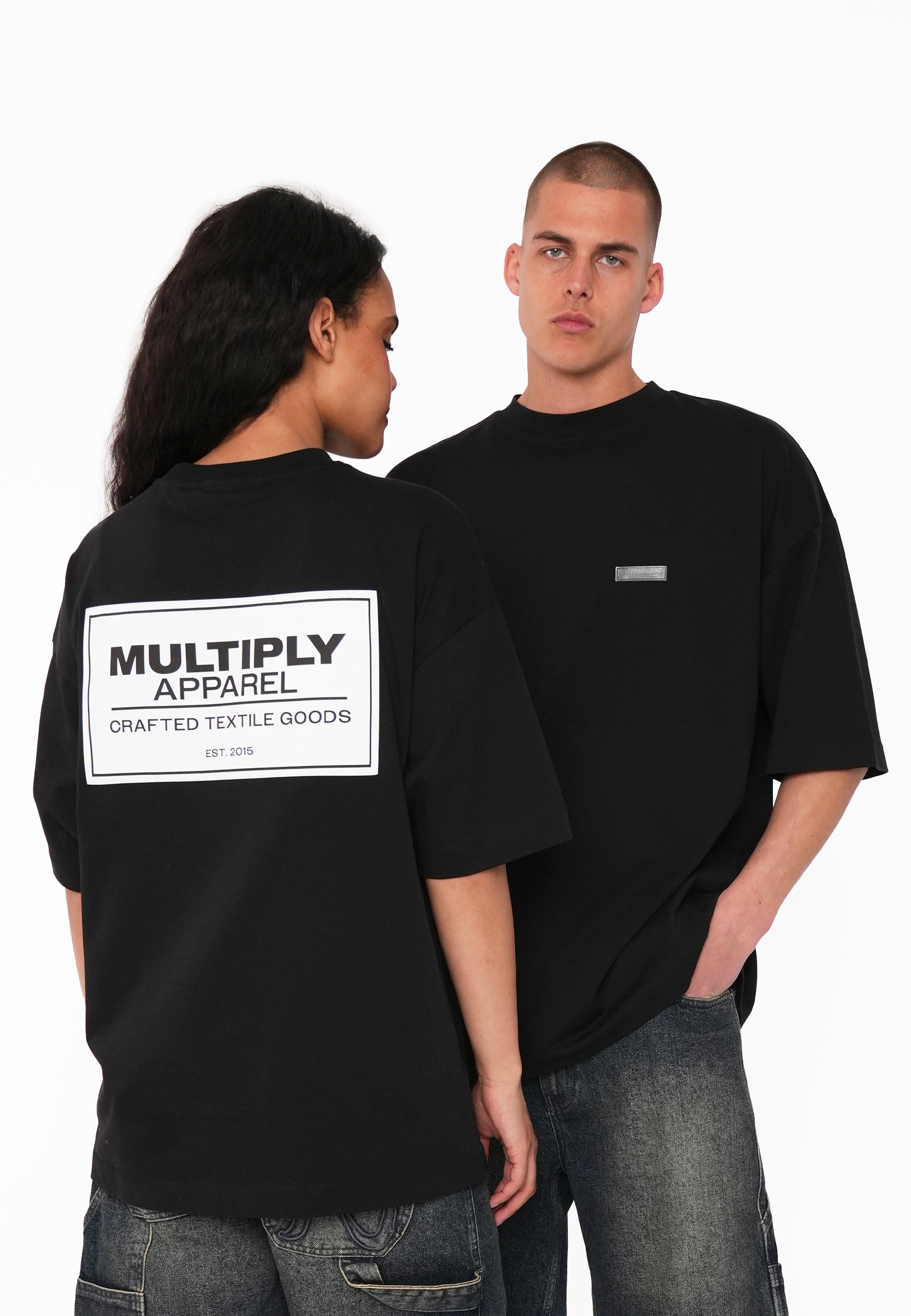 Oversize T-Shirt DESIGNATION Black