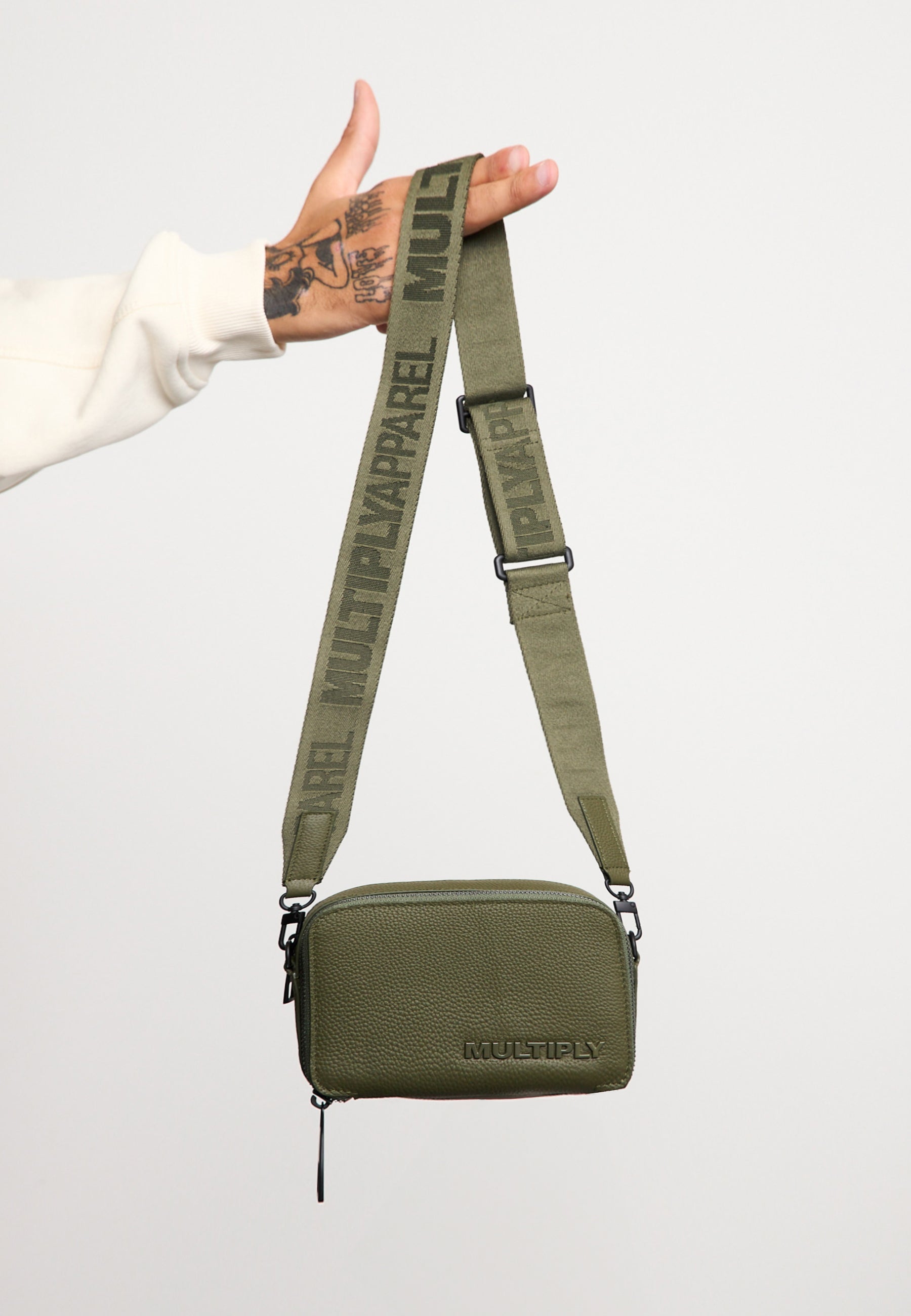 Shoulder Bag Multiply Riffle Green