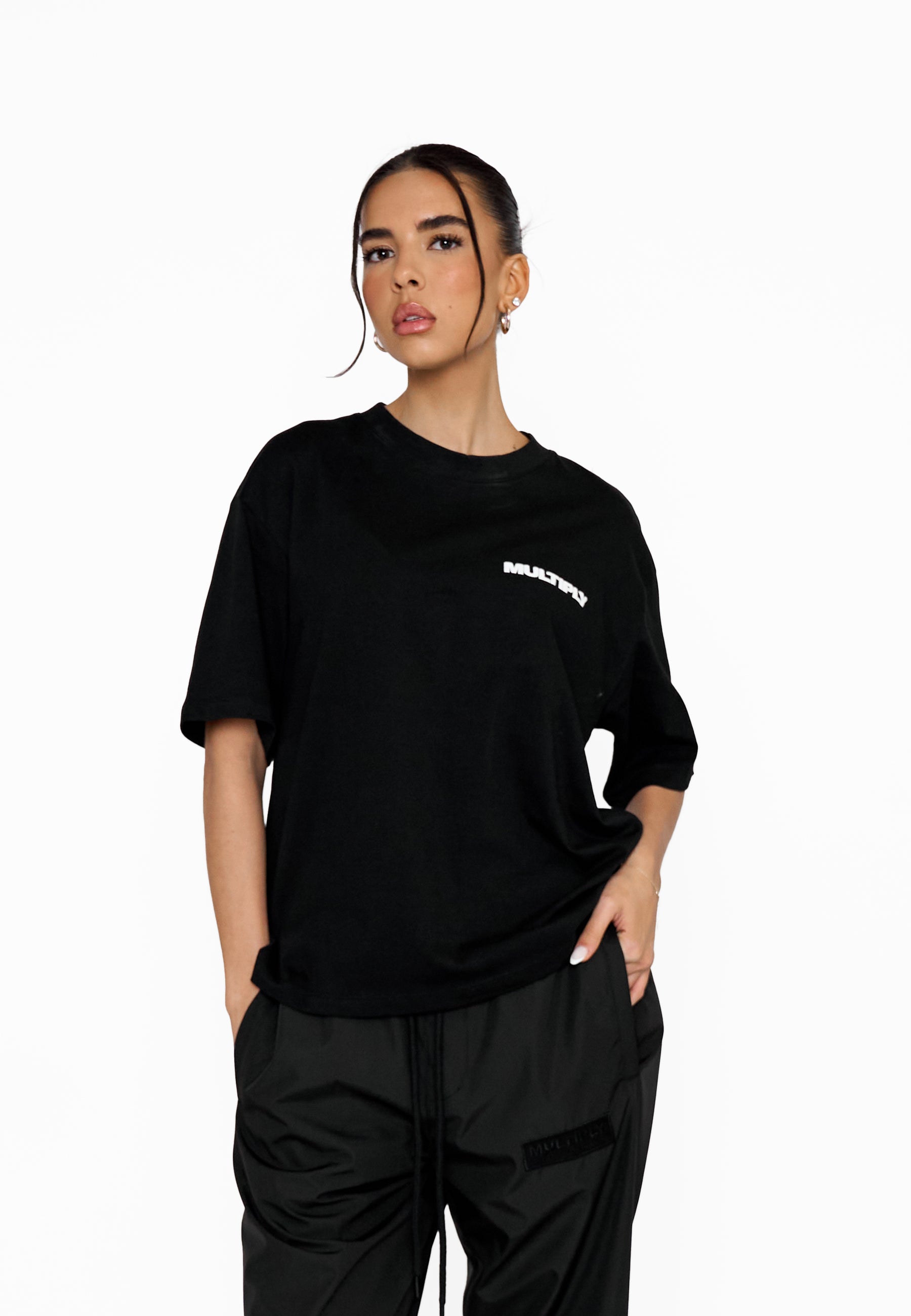 T-Shirt Women MULTIPLY Black