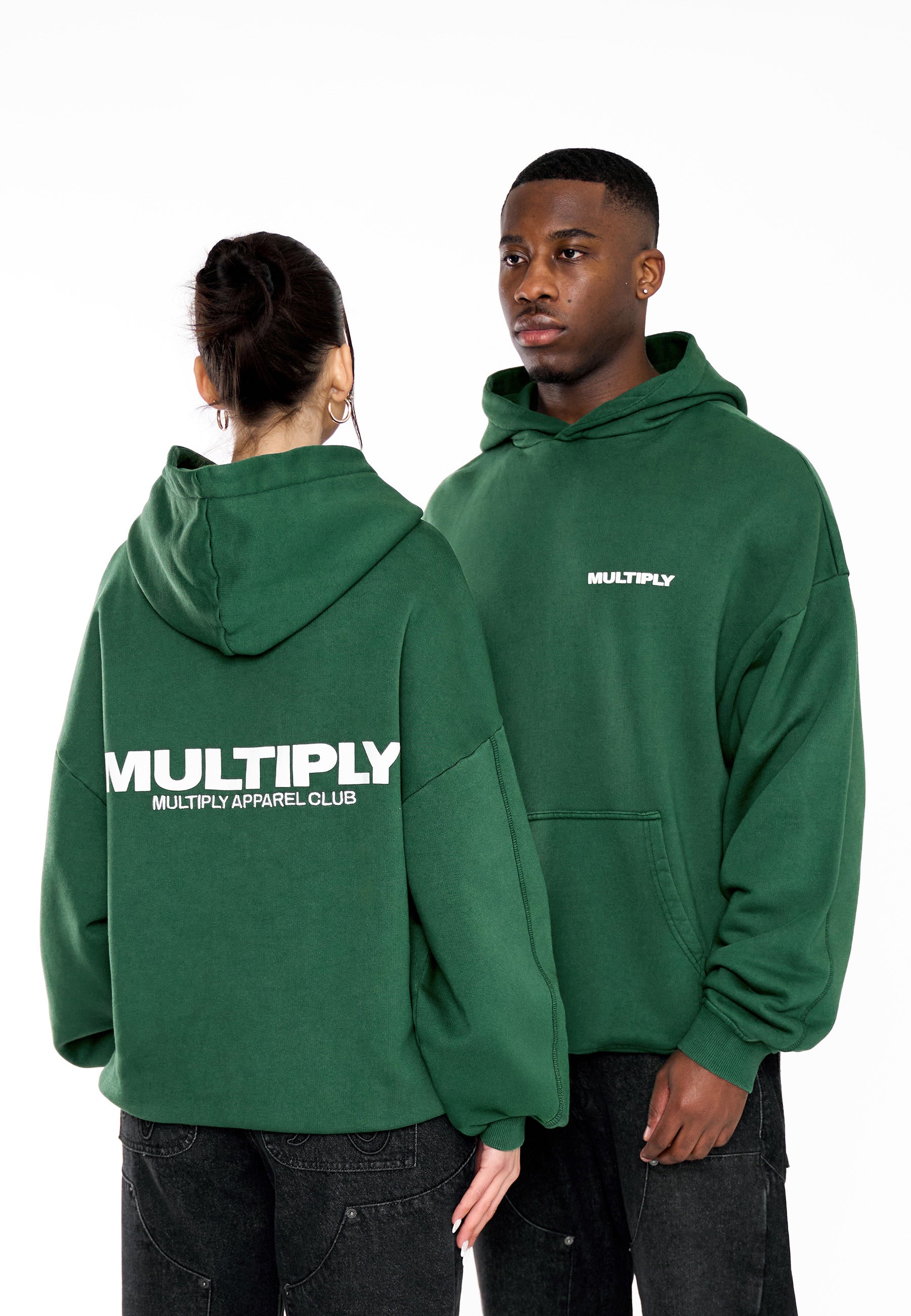 Oversize Hoodie MULTIPLY Grün
