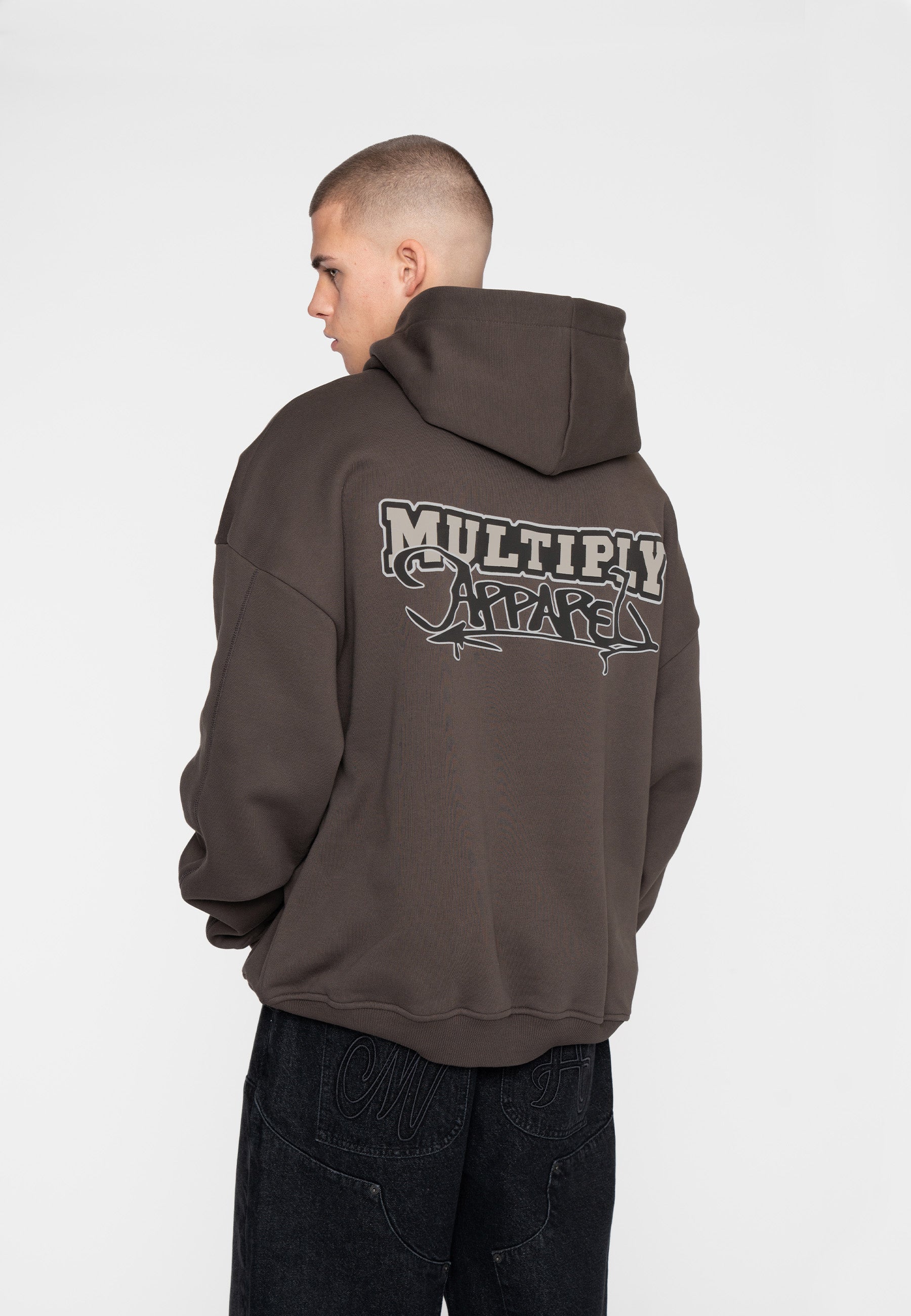 Oversize Hoodie SCHOLAR Turkish Coffee