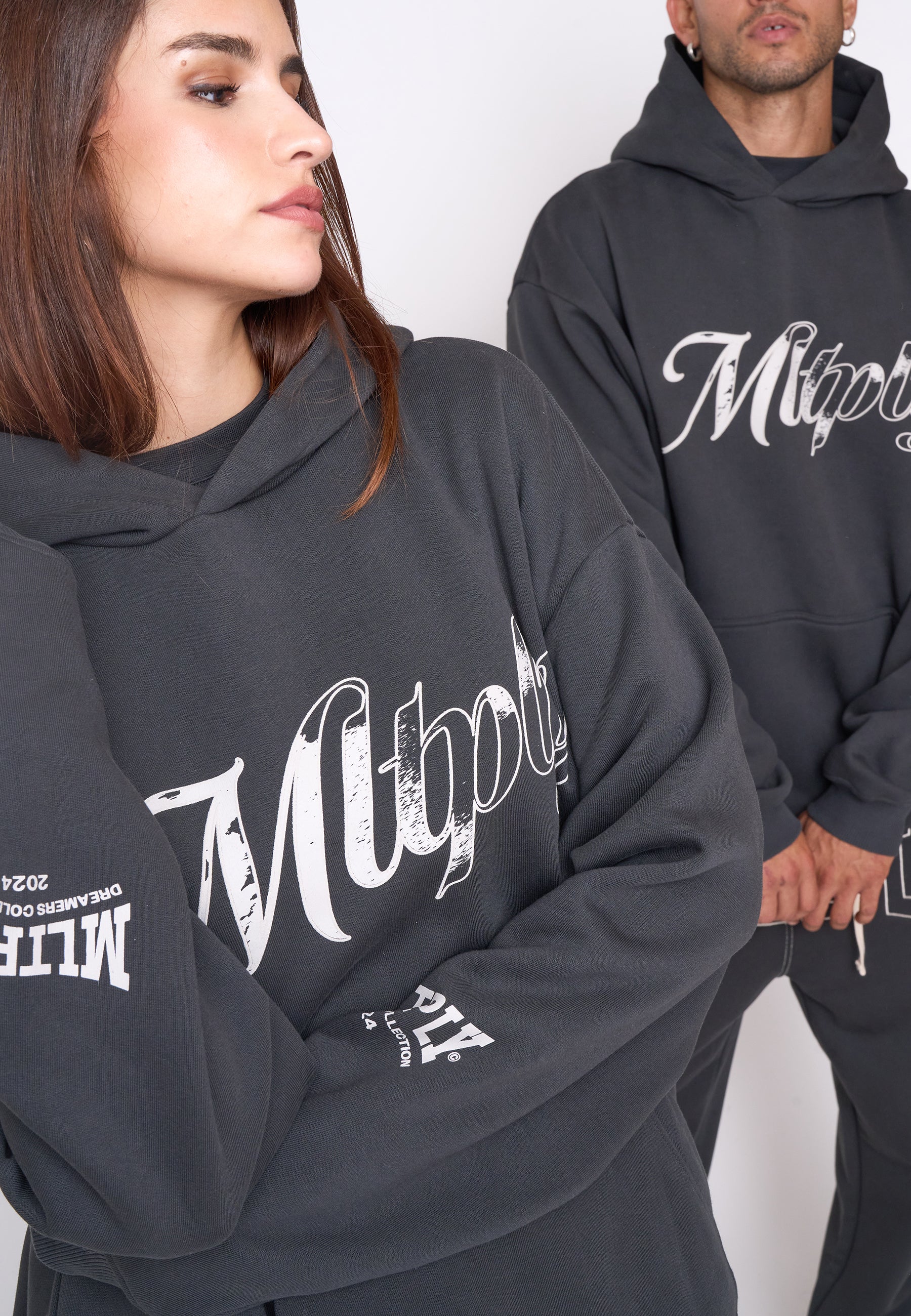 Oversize Hoodie STORIES Black Soda