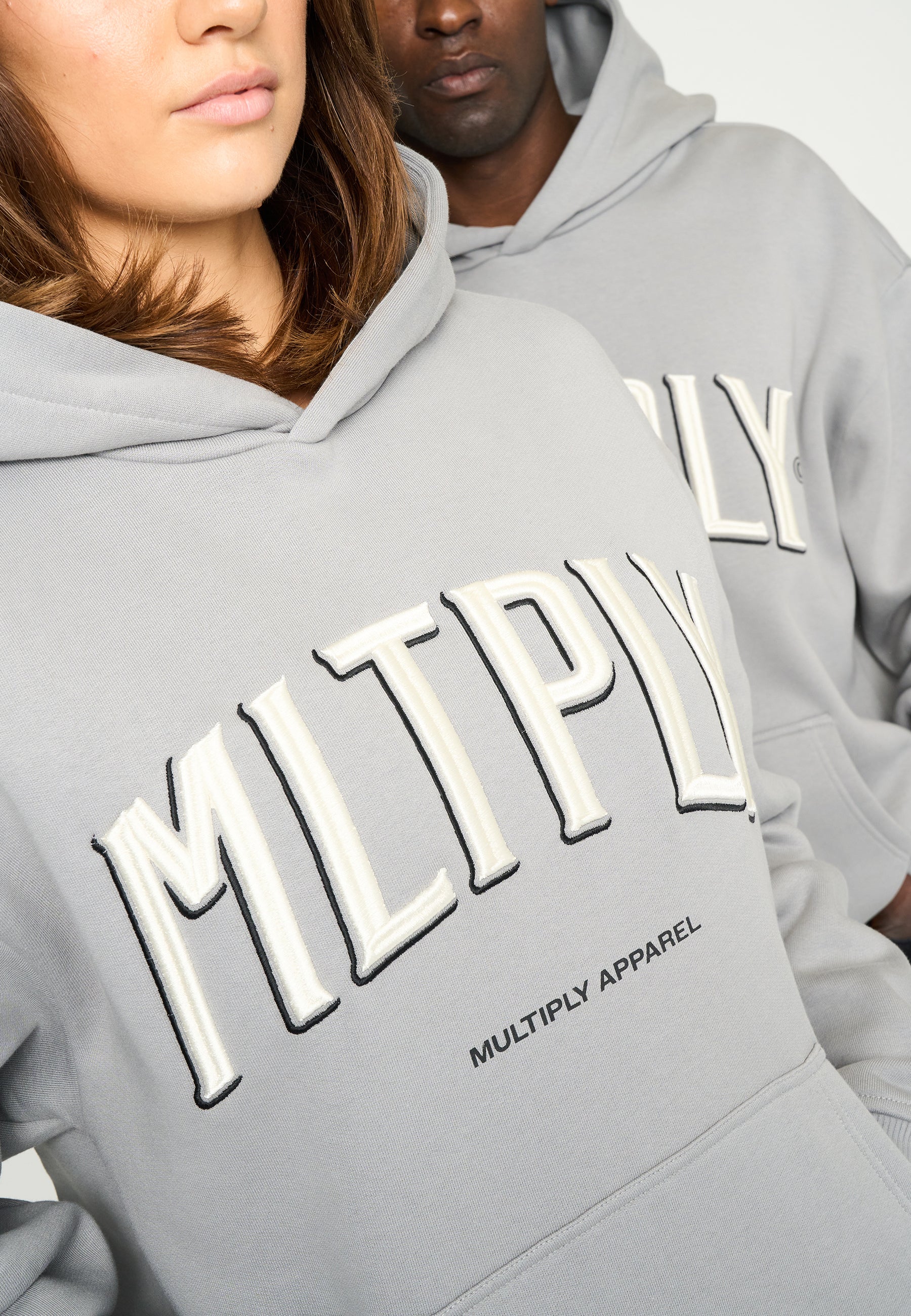 Oversize Hoodie COMMUNITY Ultimate Grey