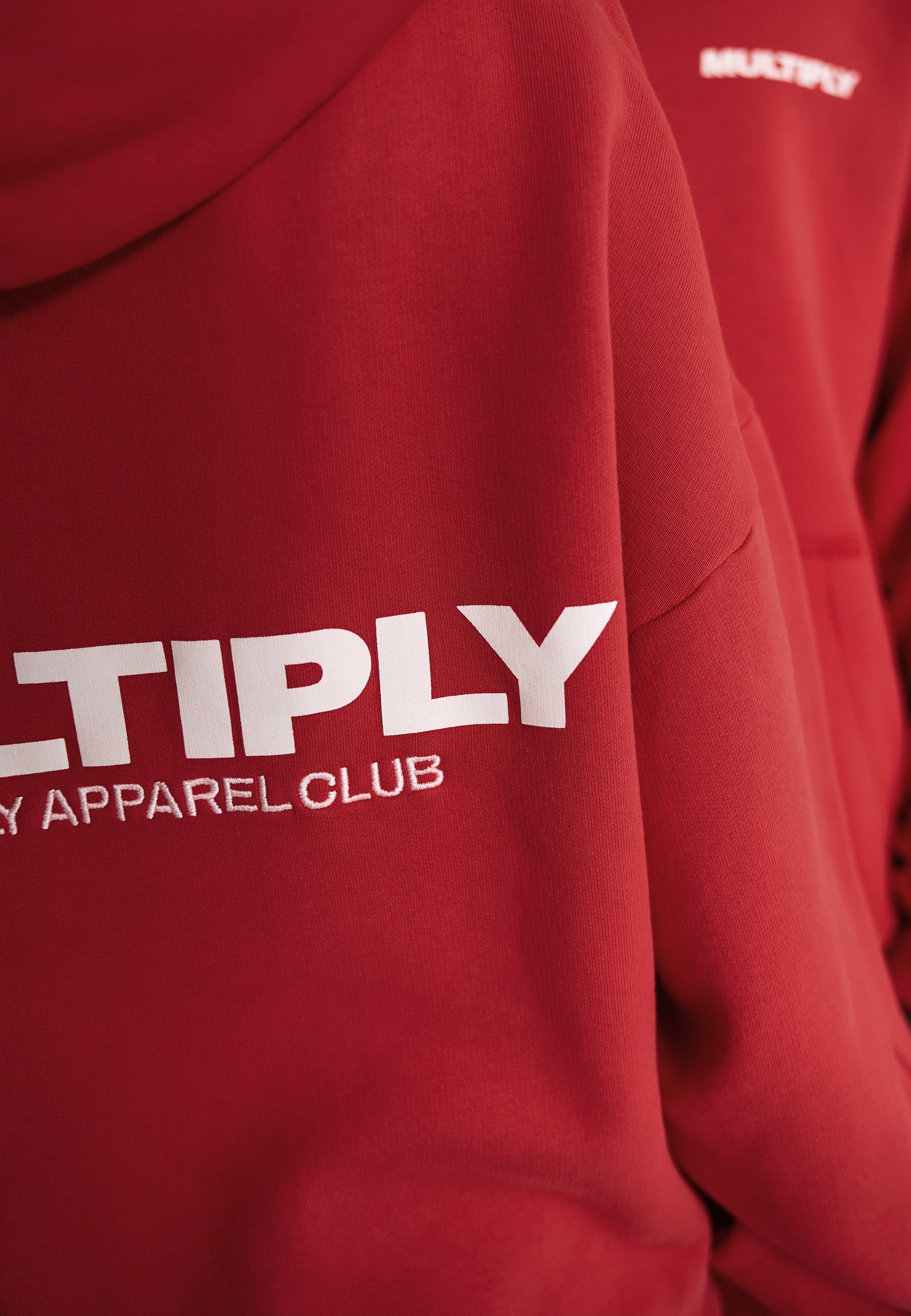 Oversize hoodie MULTIPLY True Red