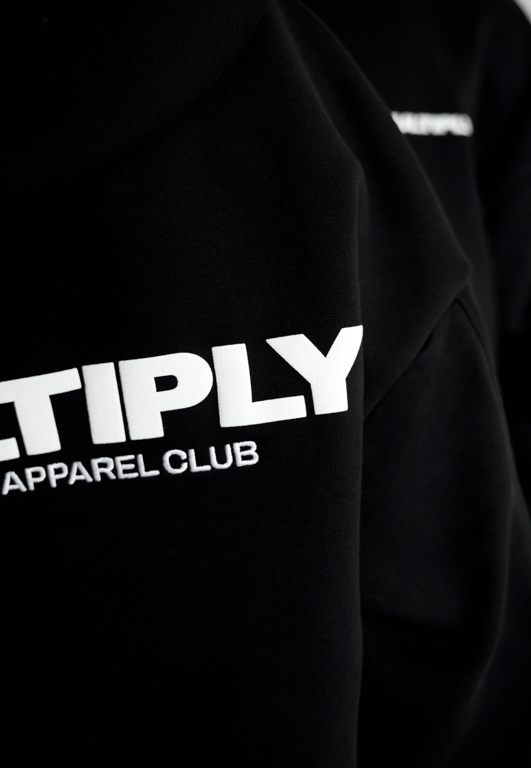 Oversize Hoodie MULTIPLY Black