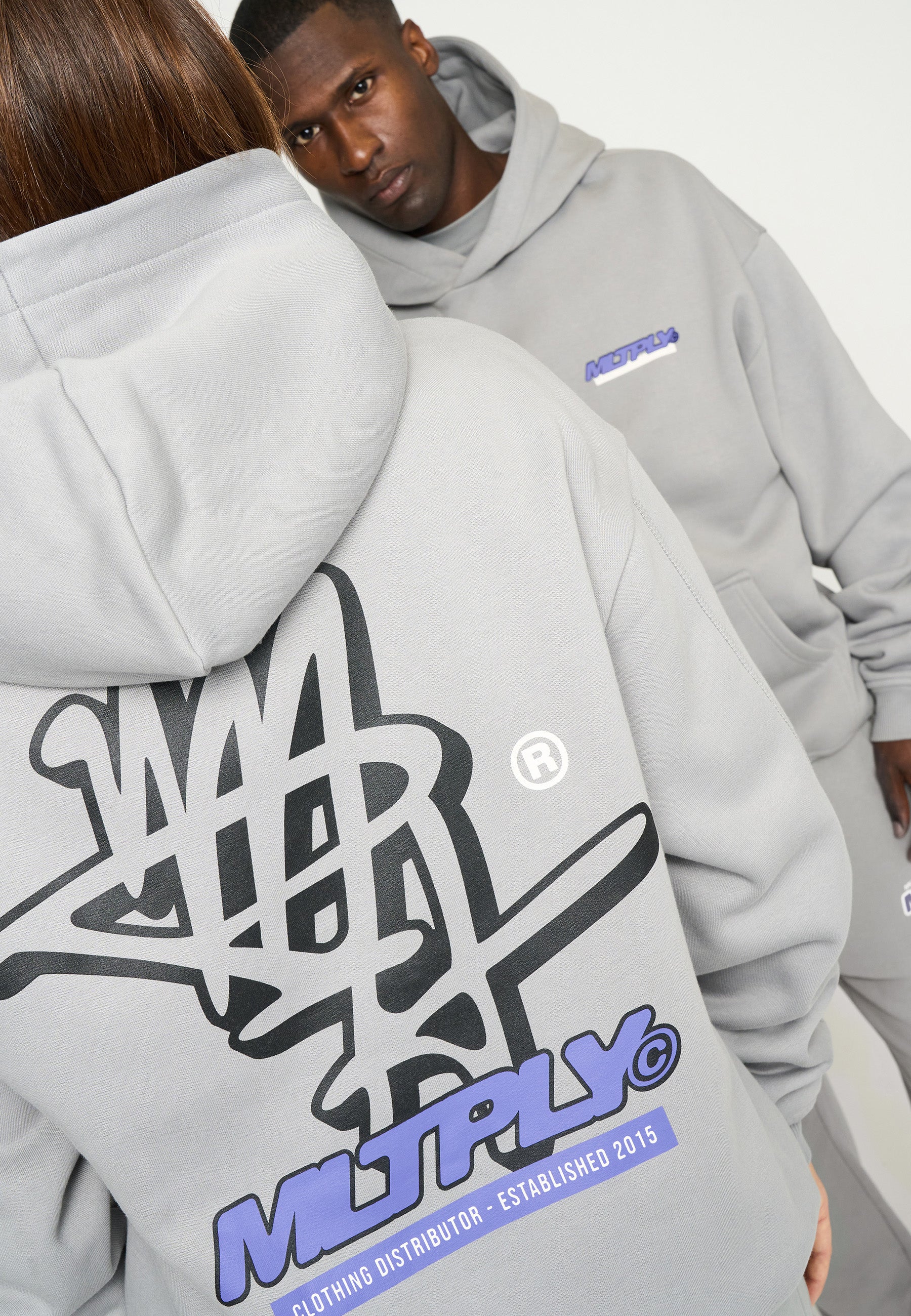 Oversize Hoodie UNITY Ultimate Grey