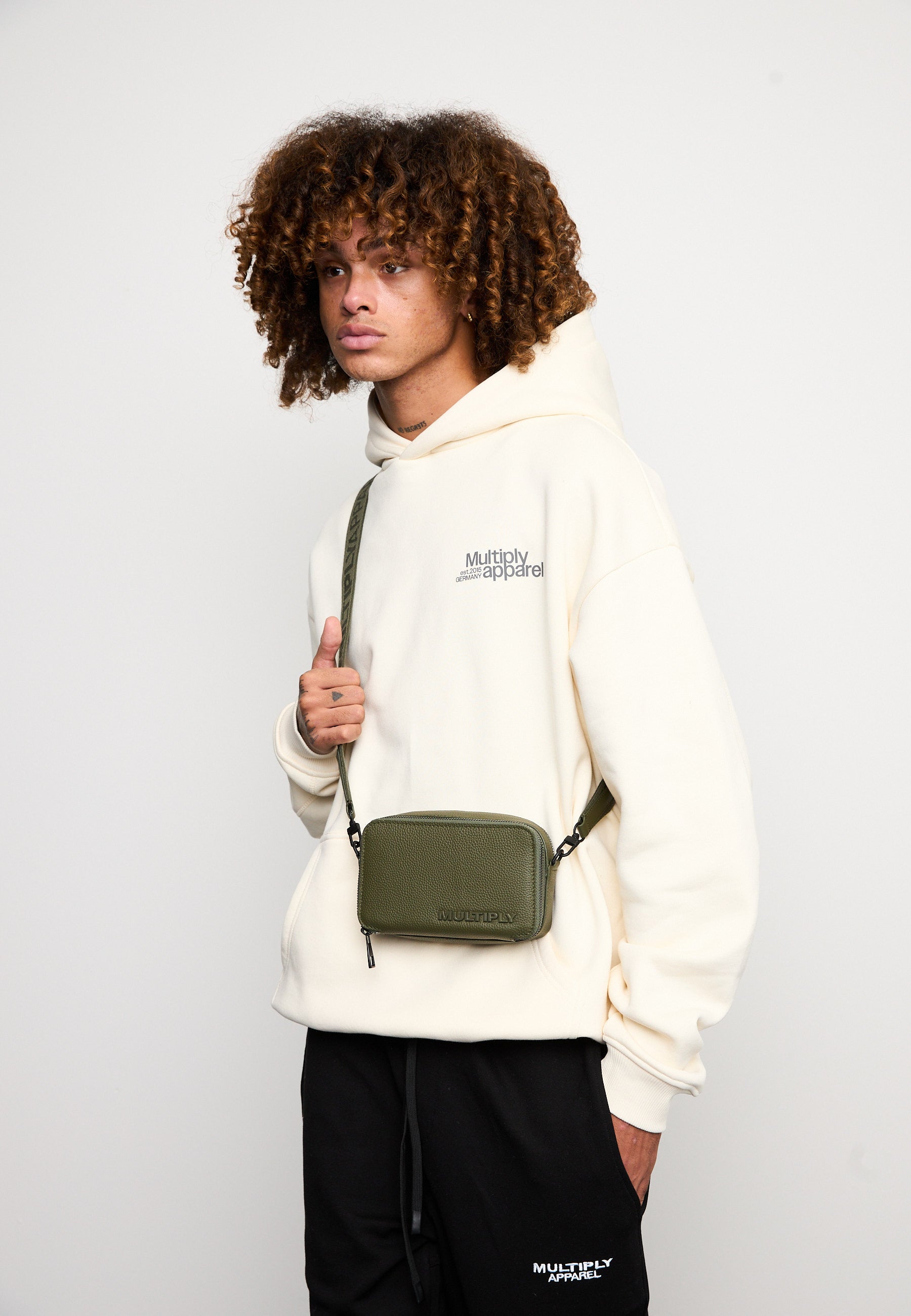 Shoulder Bag Multiply Riffle Green