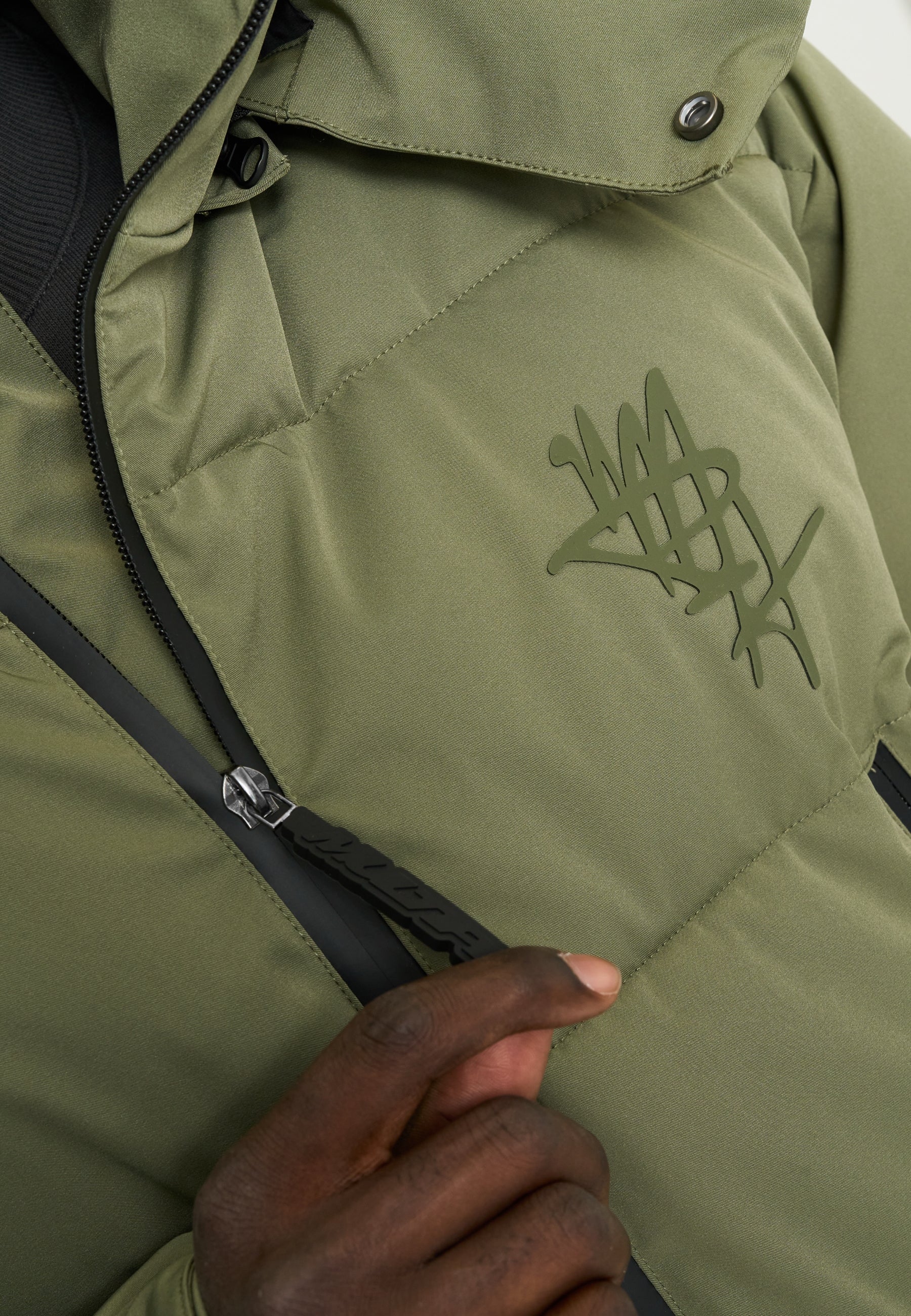 Puffer Jacket Stormy Four Leaf Clover
