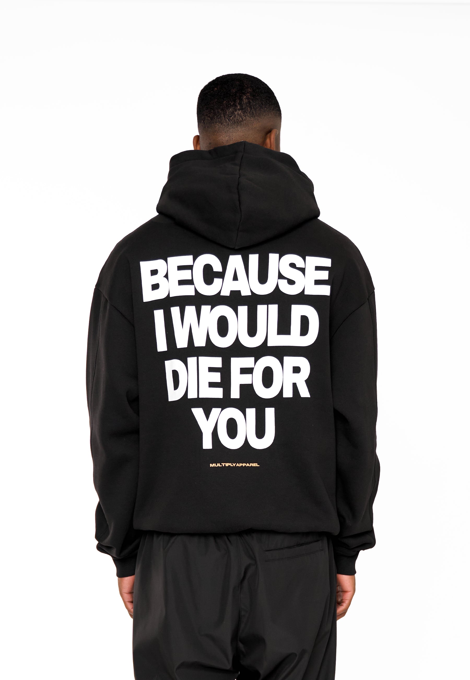 Oversize Hoodie DIE FOR YOU Black