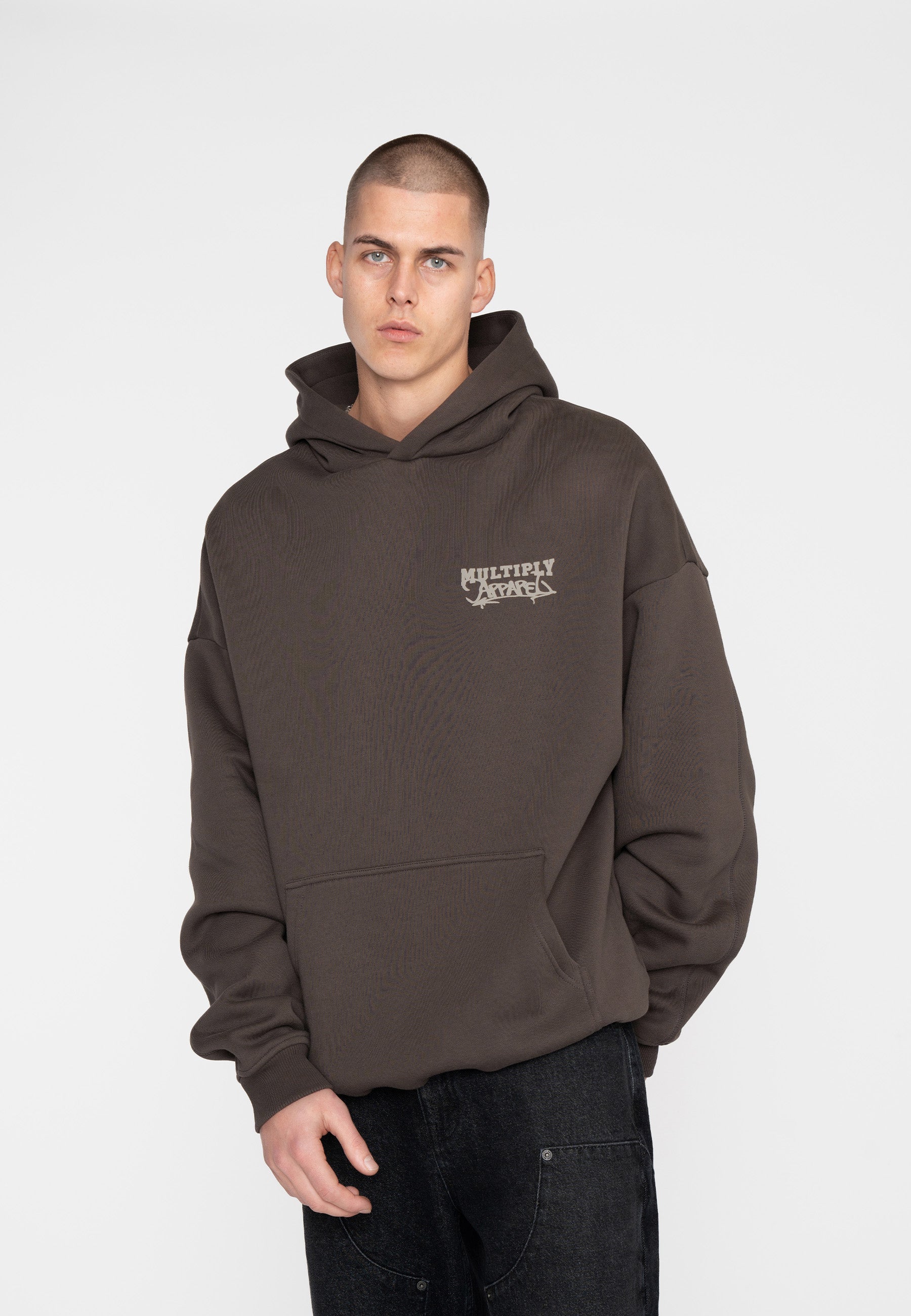 Oversize Hoodie SCHOLAR Turkish Coffee