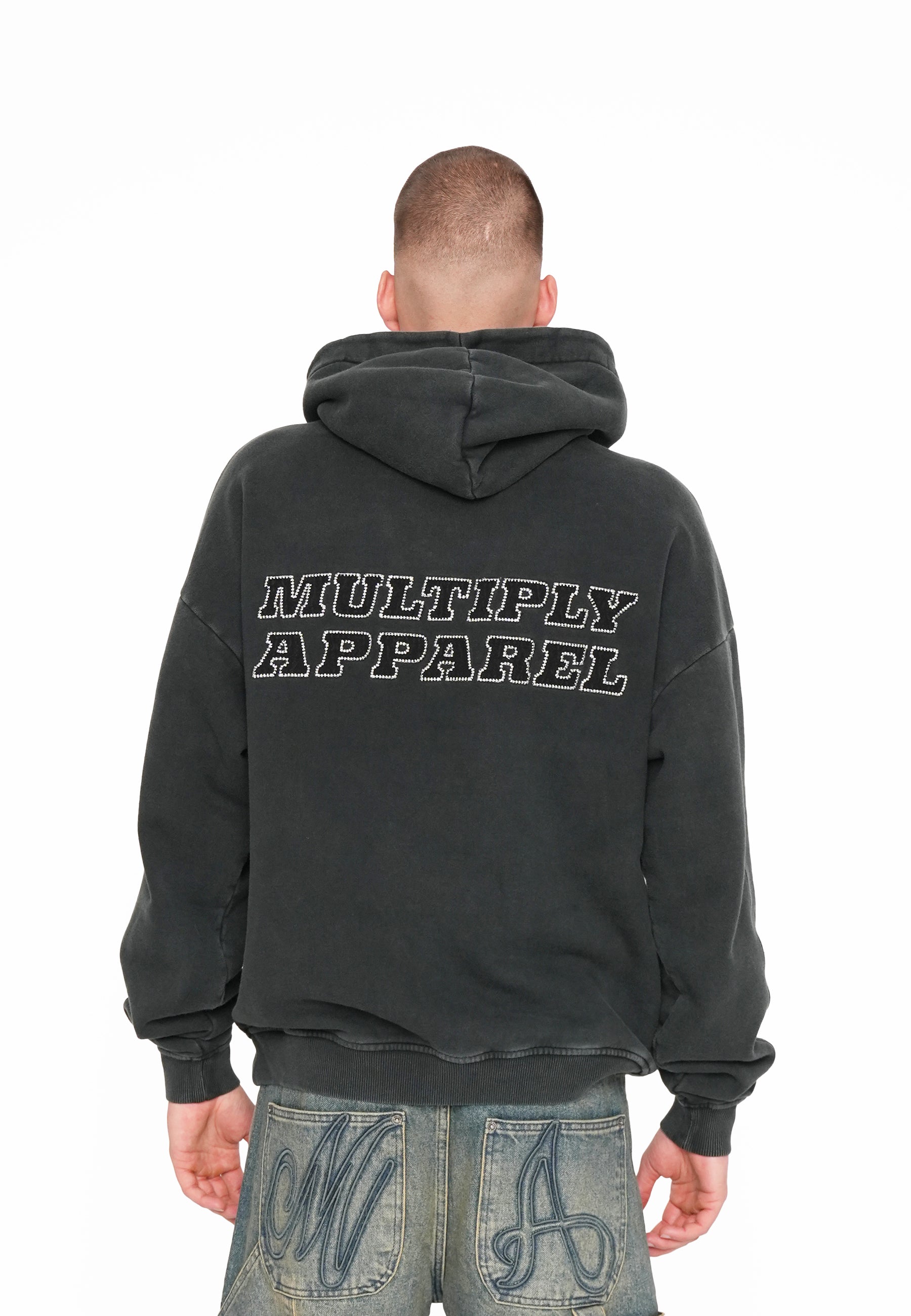 Oversize Hoodie MULTIPLY TWILL Forest River