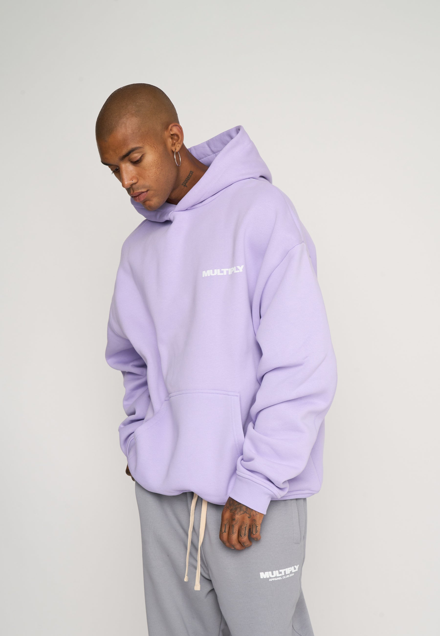 Oversize hoodie MULTIPLY Lavender