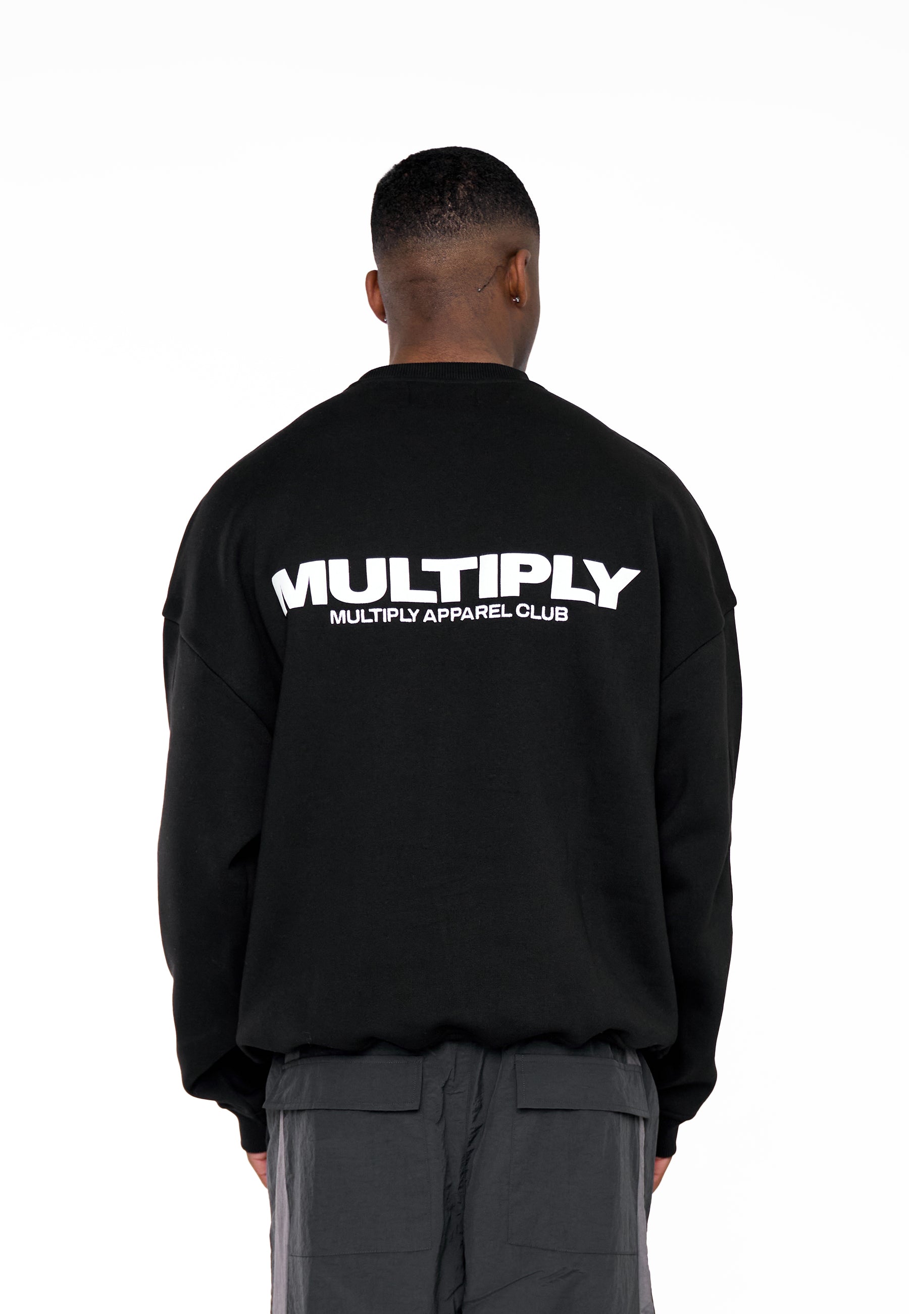 Oversize Sweatshirt MULTIPLY Black