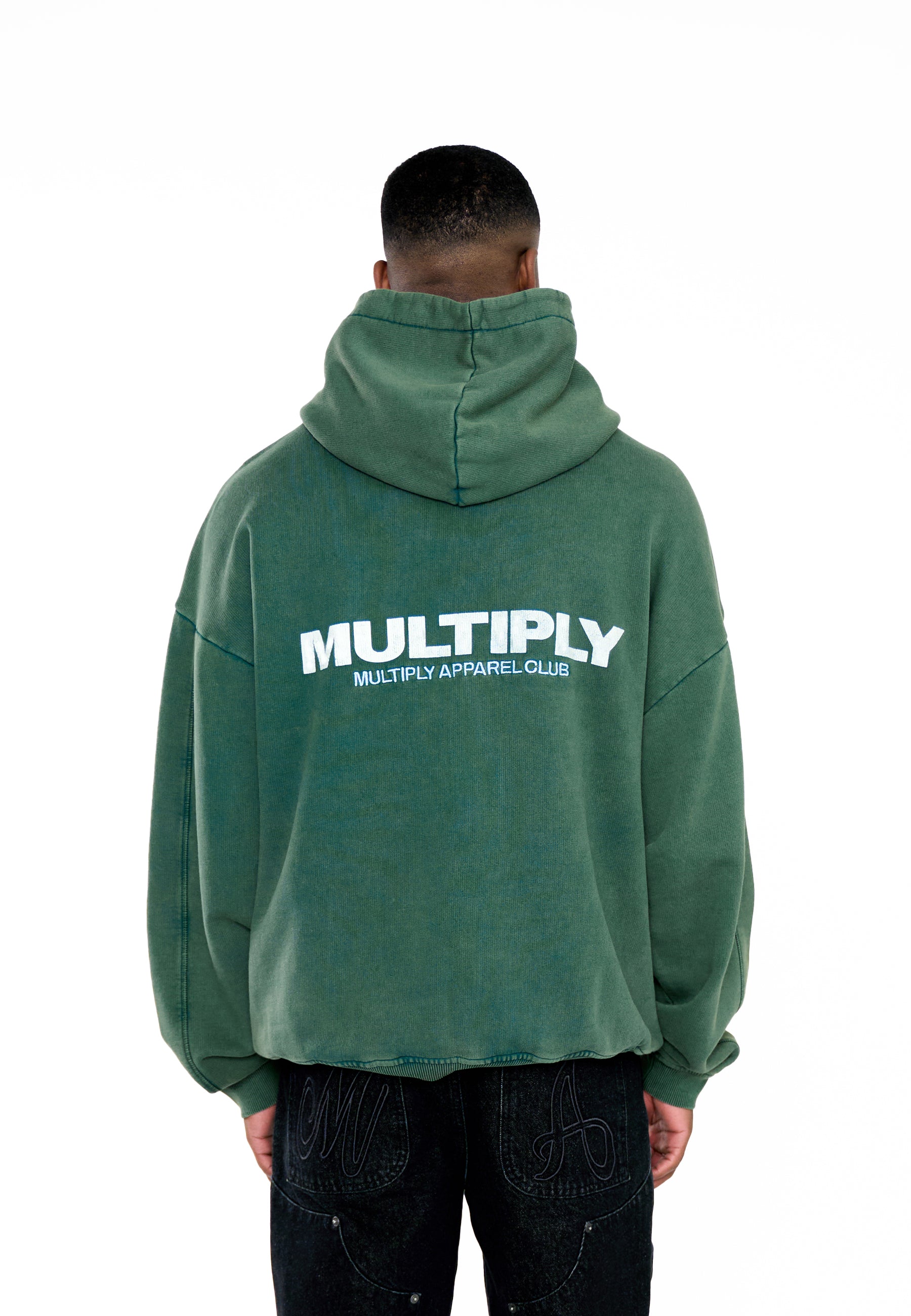 Oversize Hoodie MULTIPLY Botanical Garden Washed