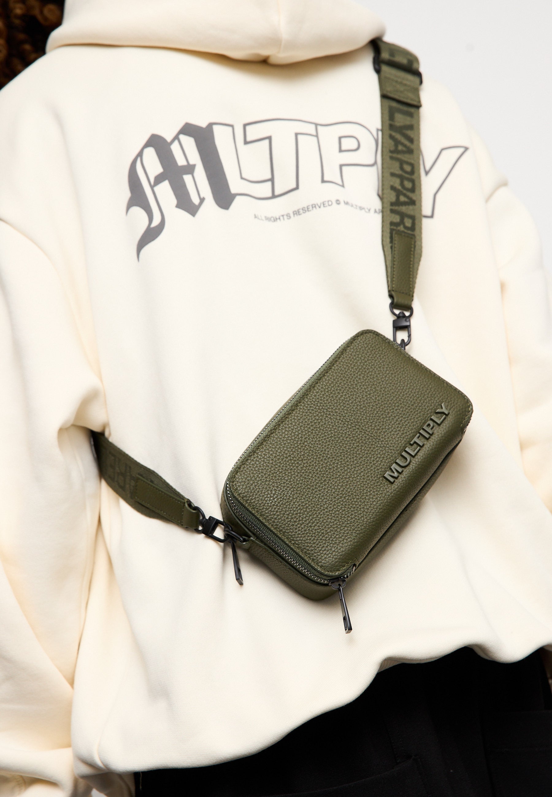 Shoulder Bag Multiply Riffle Green
