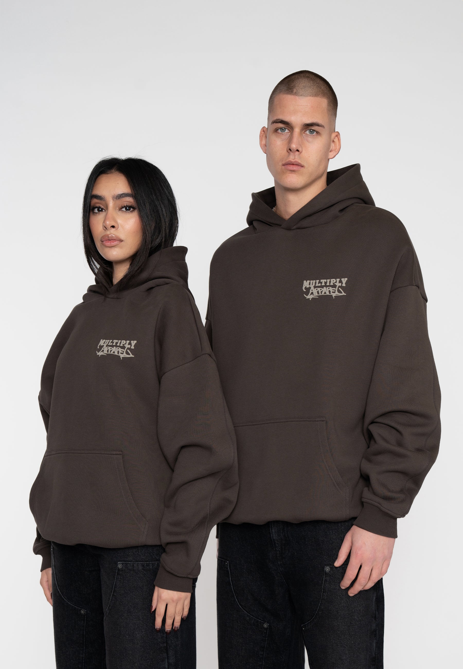 Oversize Hoodie SCHOLAR Turkish Coffee