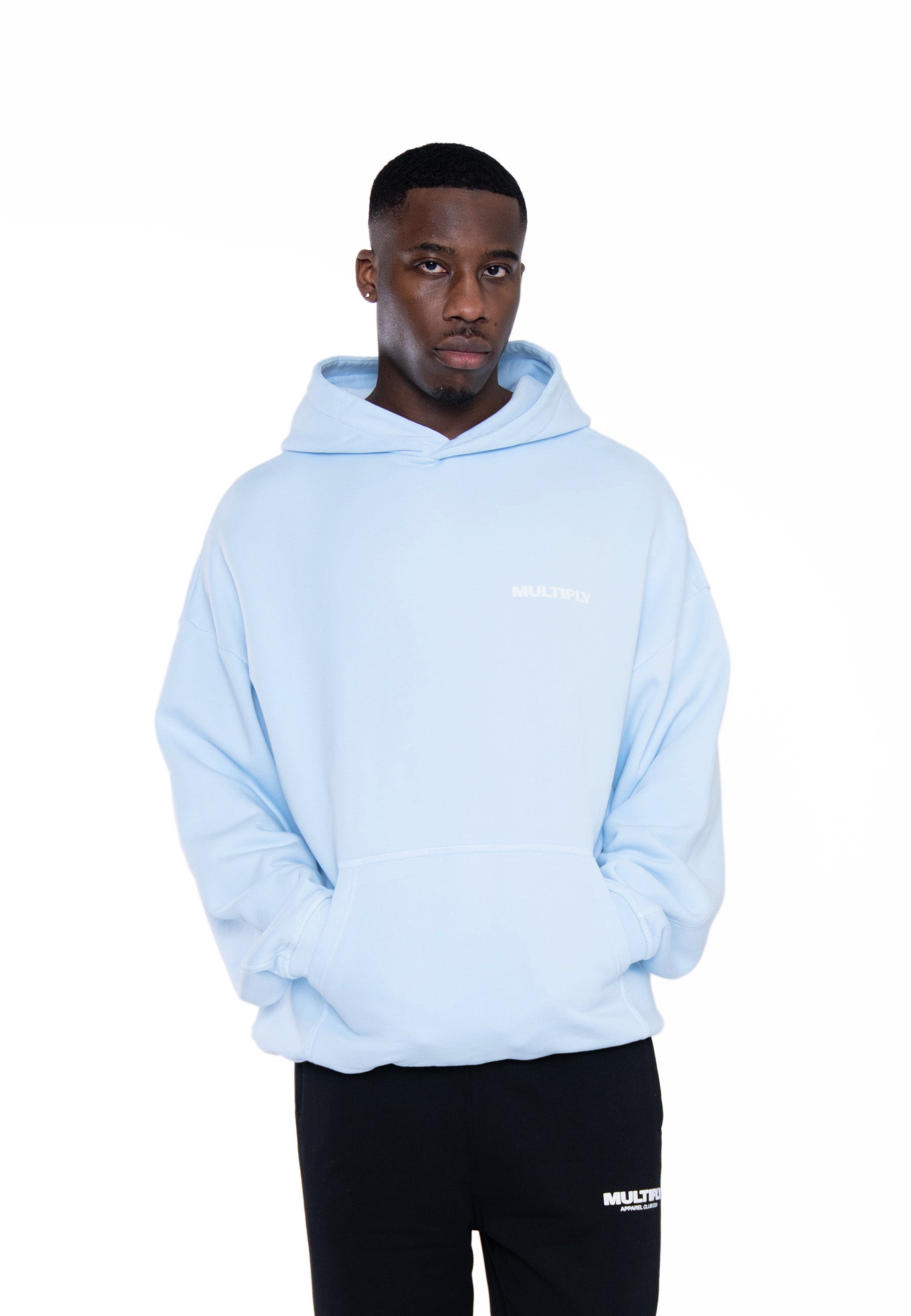 Oversize Hoodie MULTIPLY Babyblau
