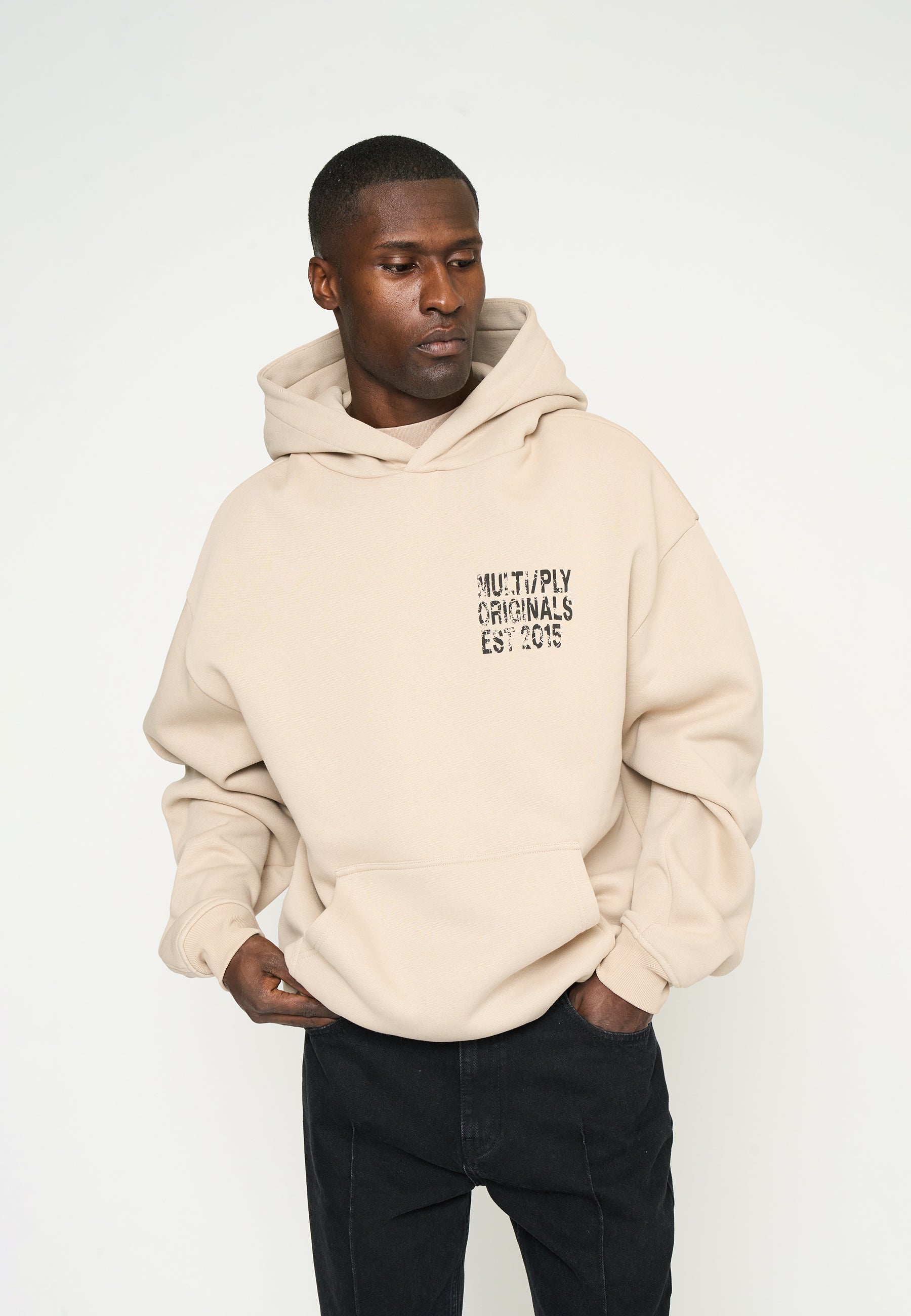 Oversize Hoodie SPIRIT Simply Taupe