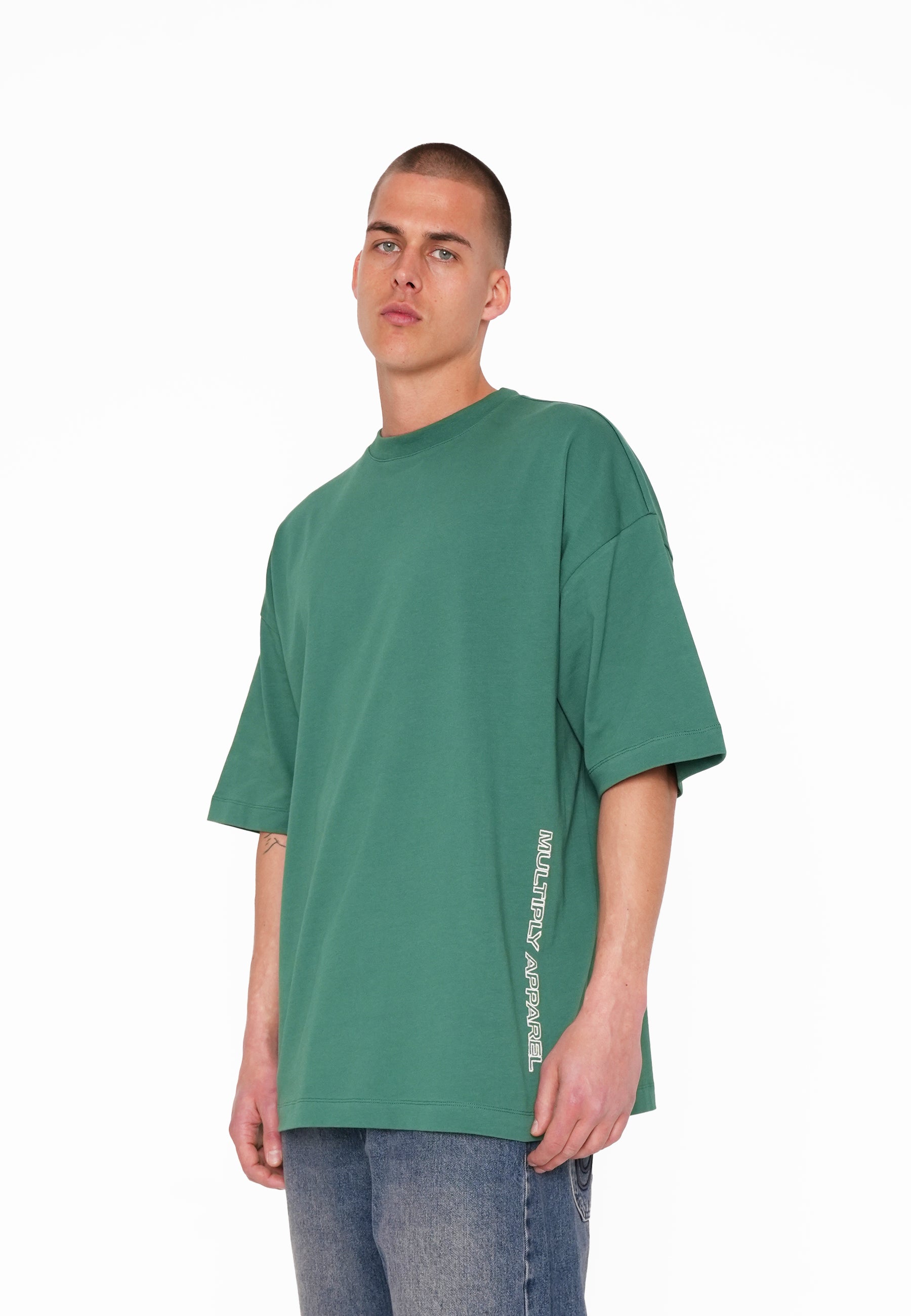 Oversize T-Shirt EDGE Smoke Pine