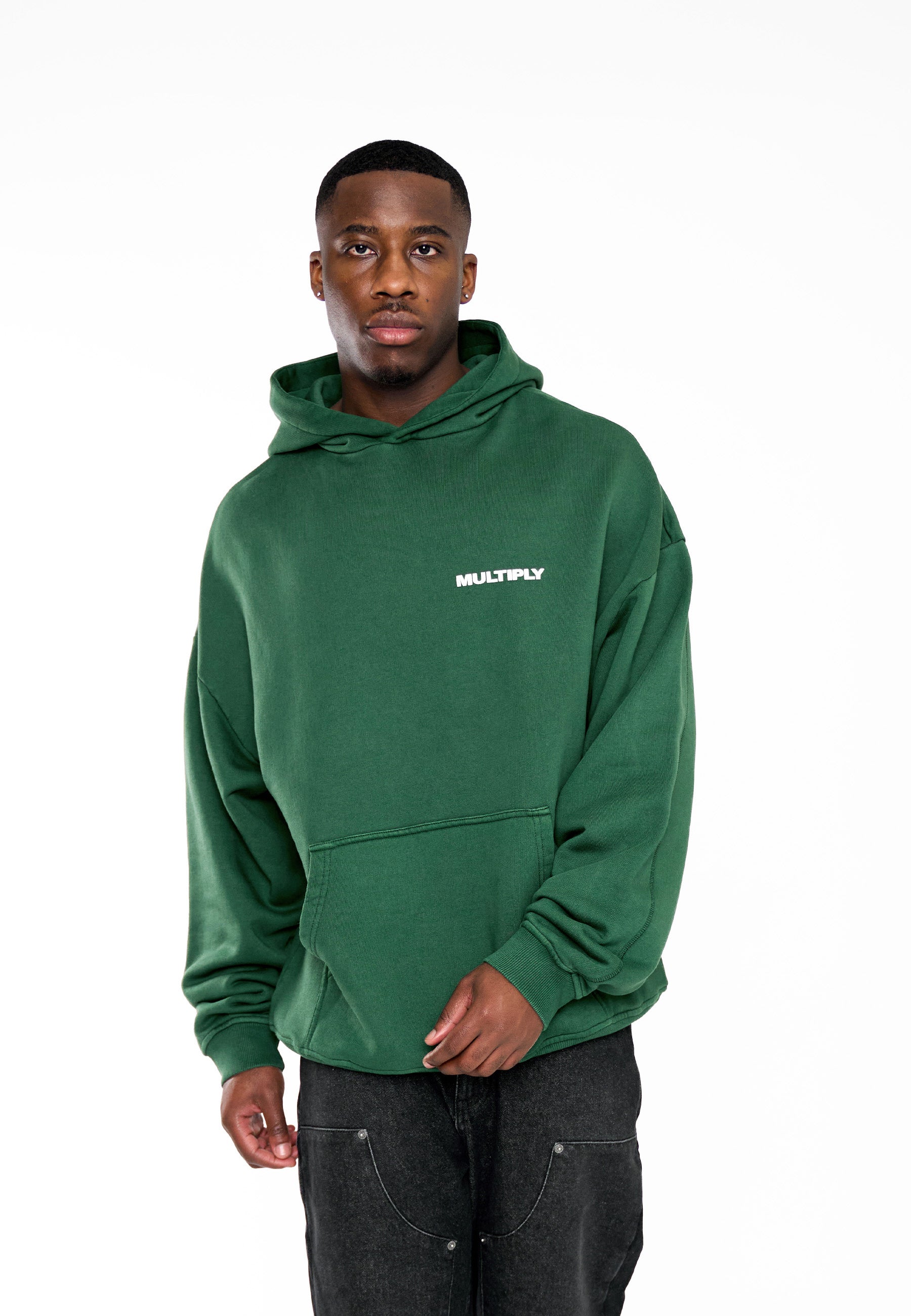 Oversize Hoodie MULTIPLY Grün
