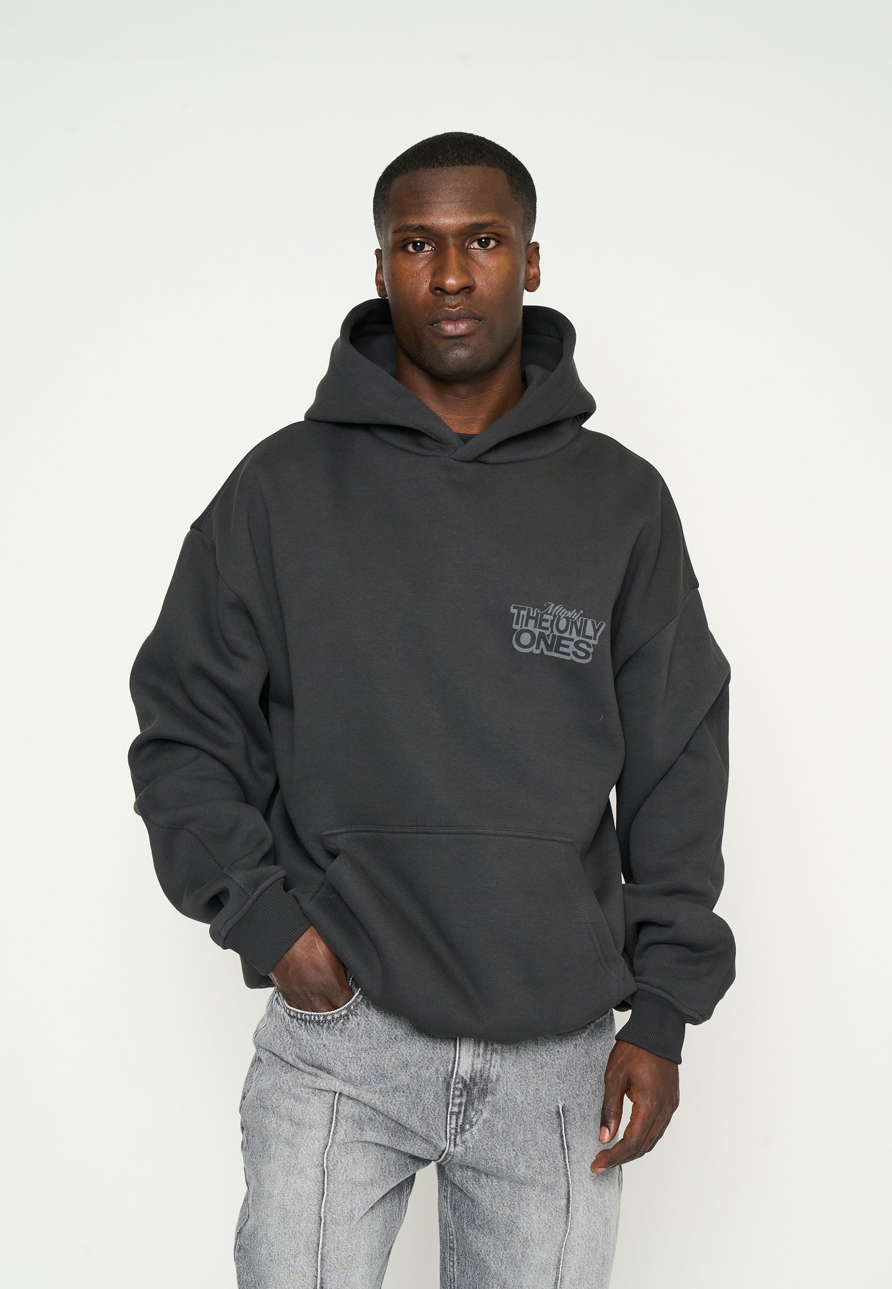 Oversize Hoodie OPERATION Black Soda