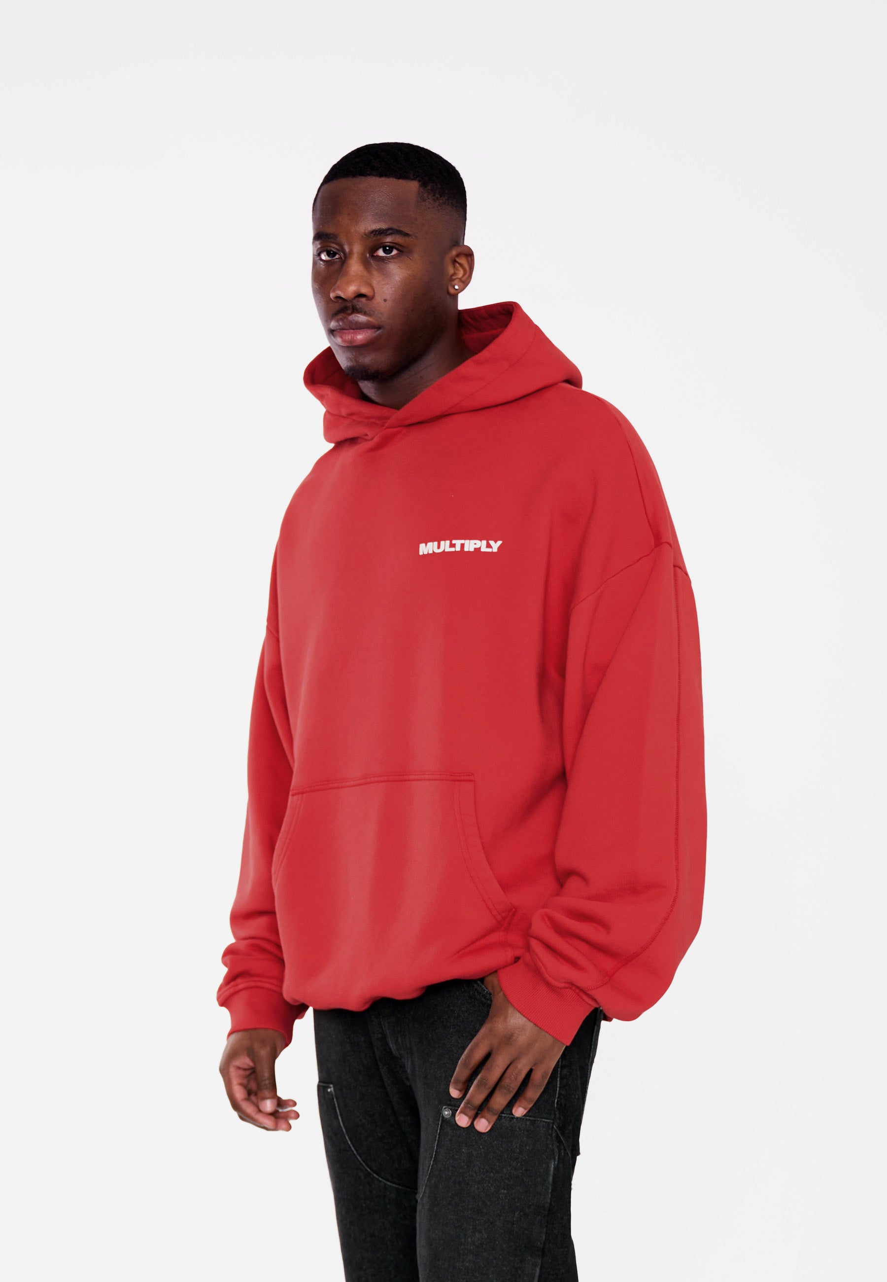 Oversize hoodie MULTIPLY True Red
