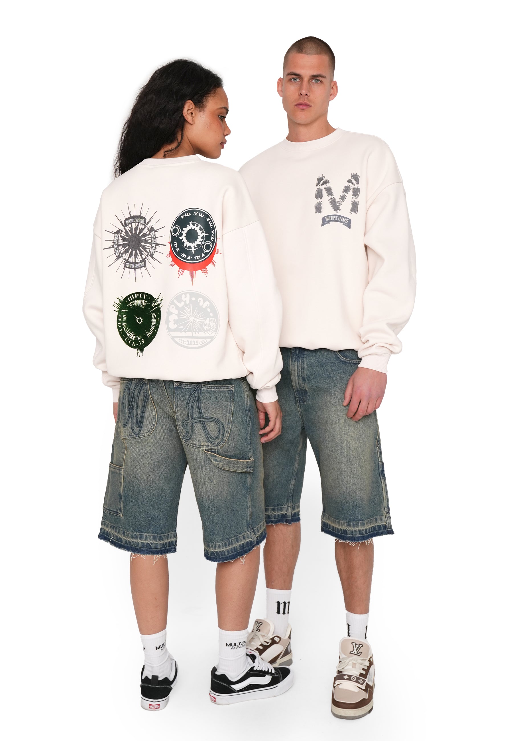 Oversize Sweatshirt ASSORTMENT White Sand