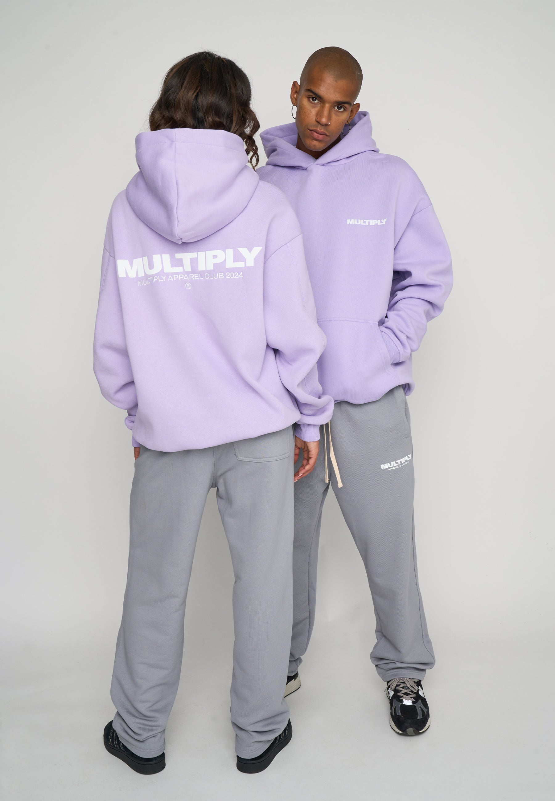 Oversize hoodie MULTIPLY Lavender