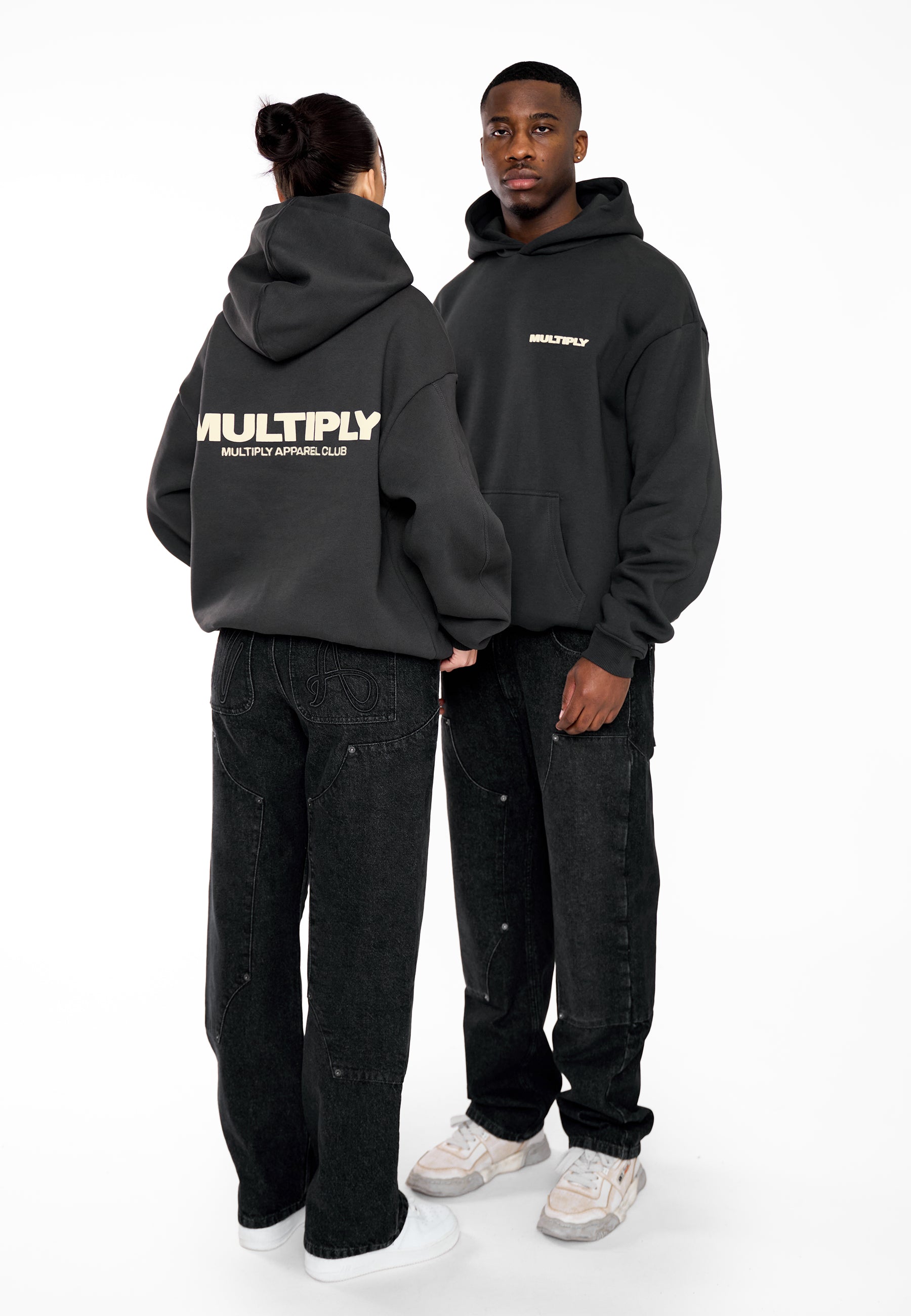 Oversize Hoodie MULTIPLY Black Soda