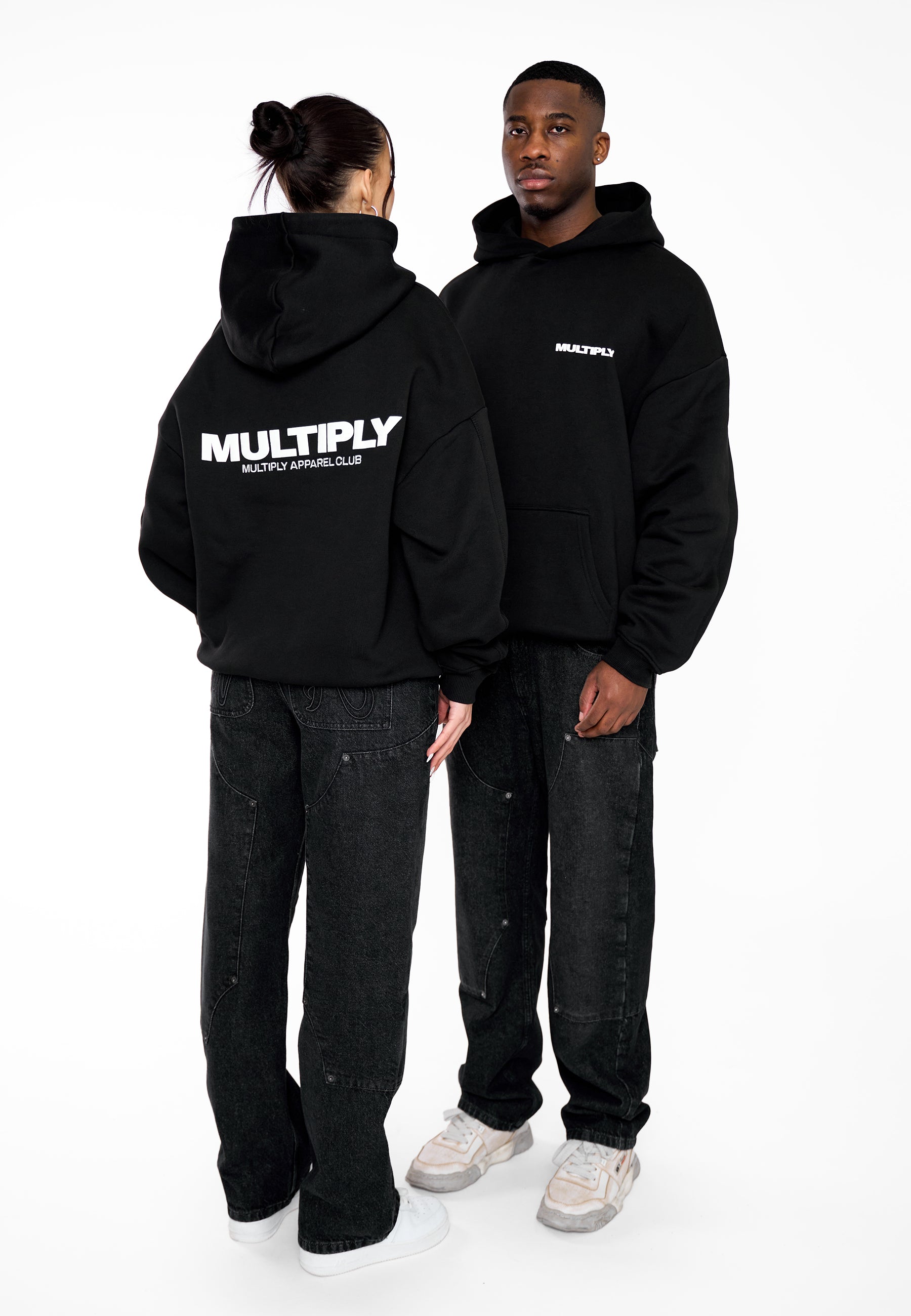 Oversize Hoodie MULTIPLY Black