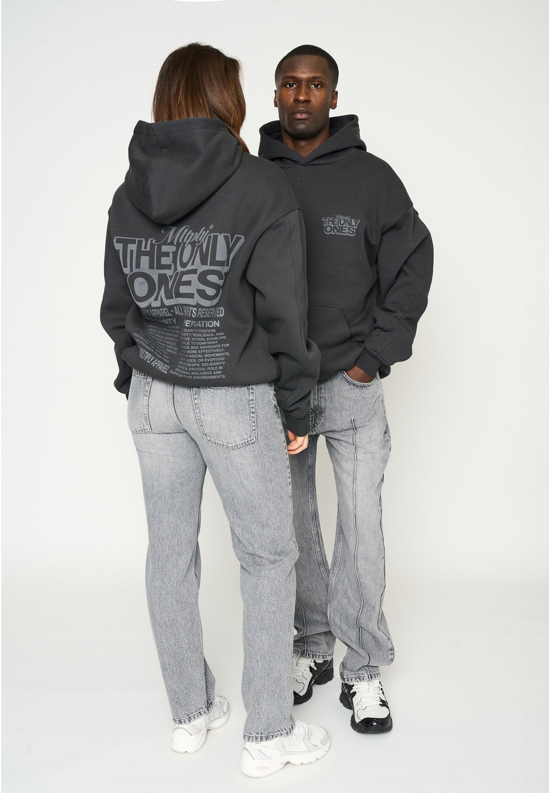 Oversize Hoodie OPERATION Black Soda