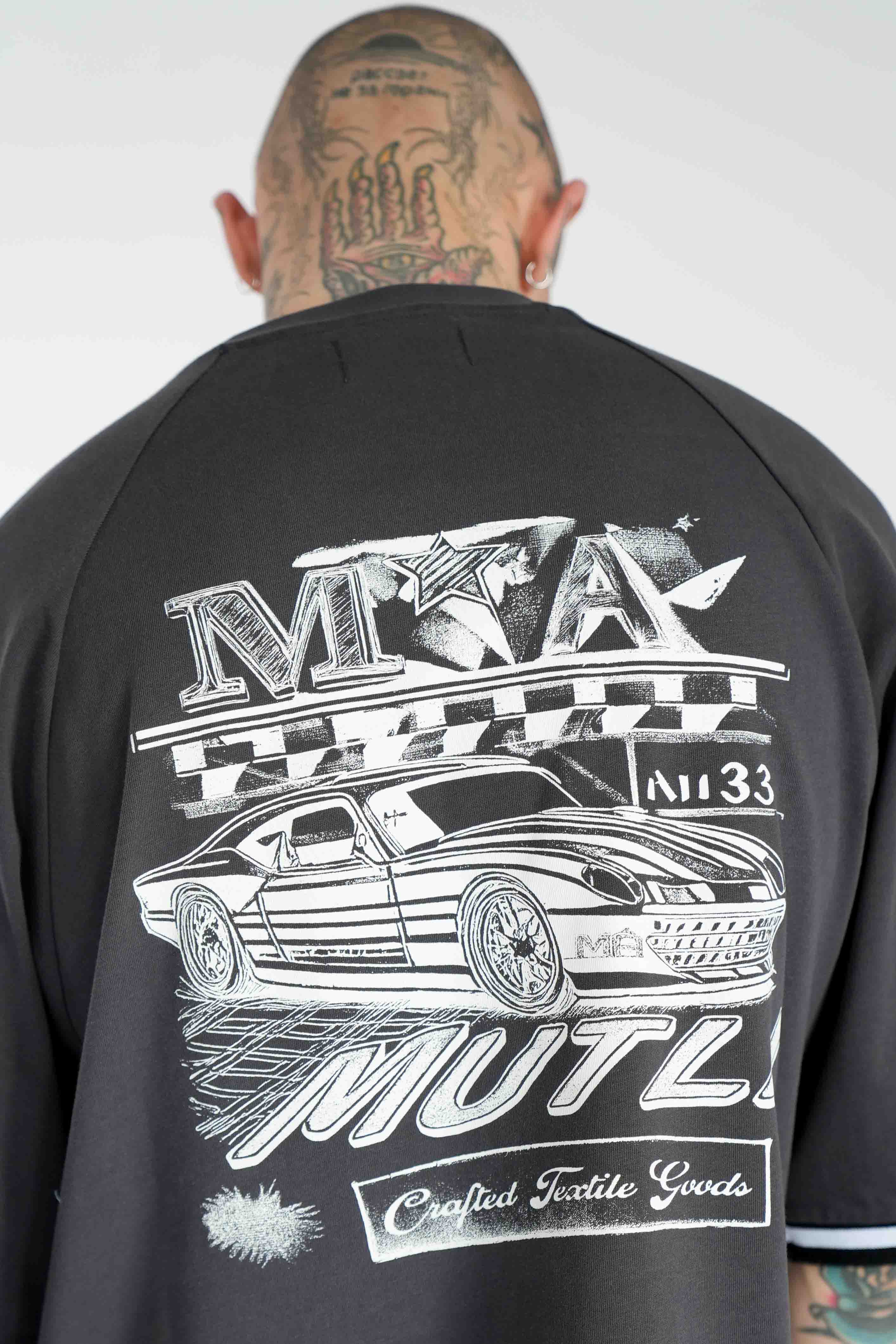 Oversize T-Shirt RACER Black Soda