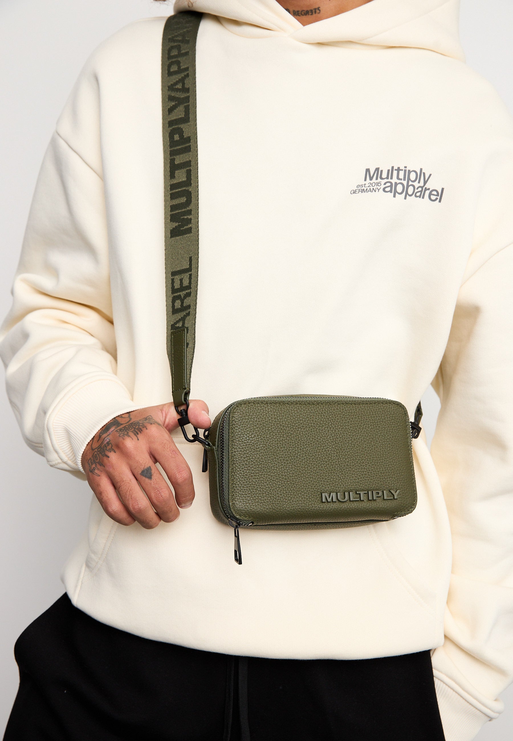 Shoulder Bag Multiply Riffle Green