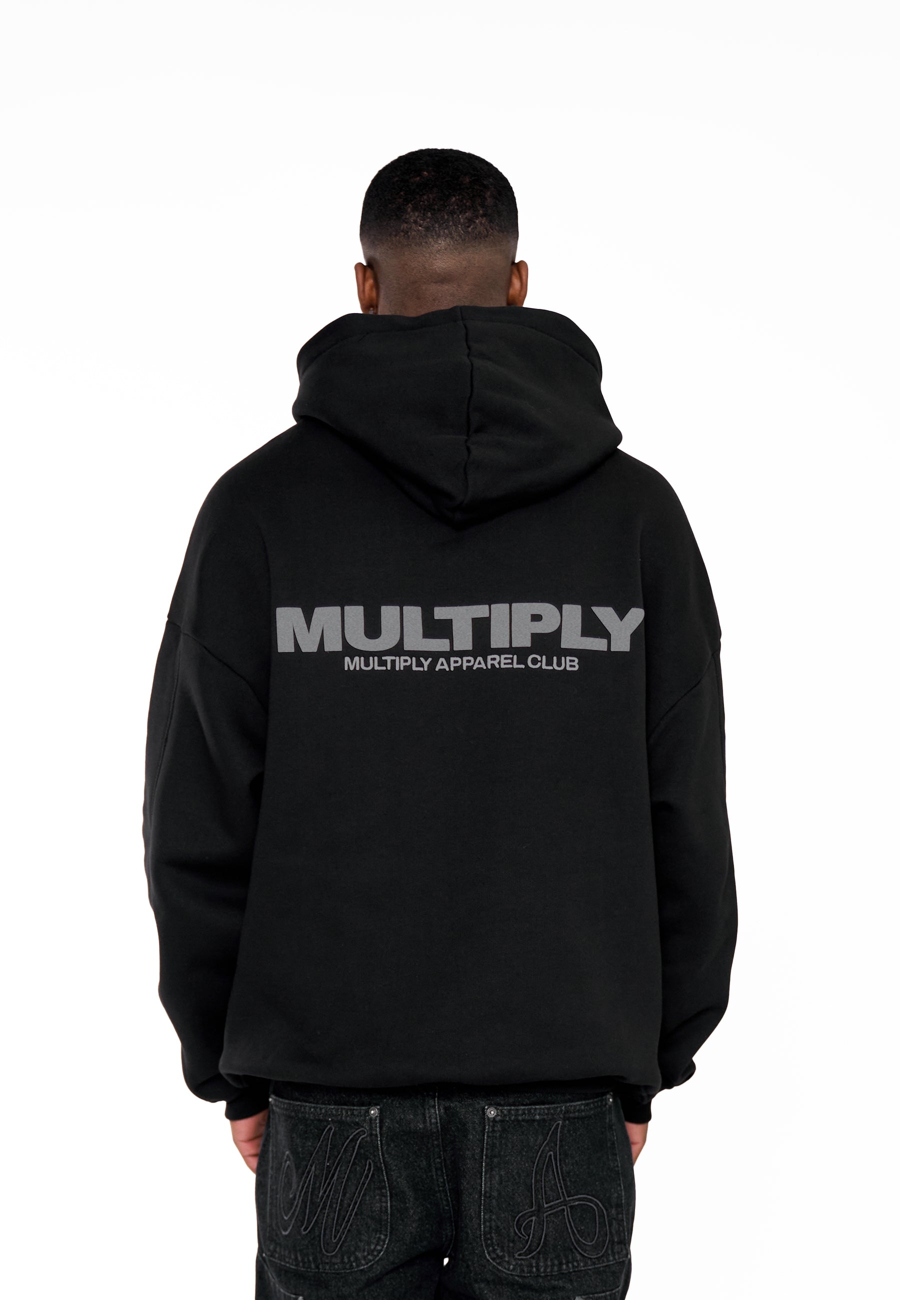 Oversize Hoodie MULTIPLY 2 Black