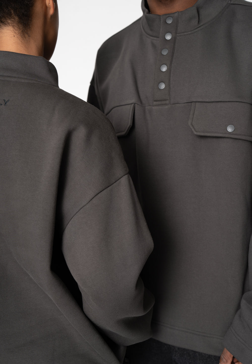 Oversized Hoodie EASE Phantom Washed