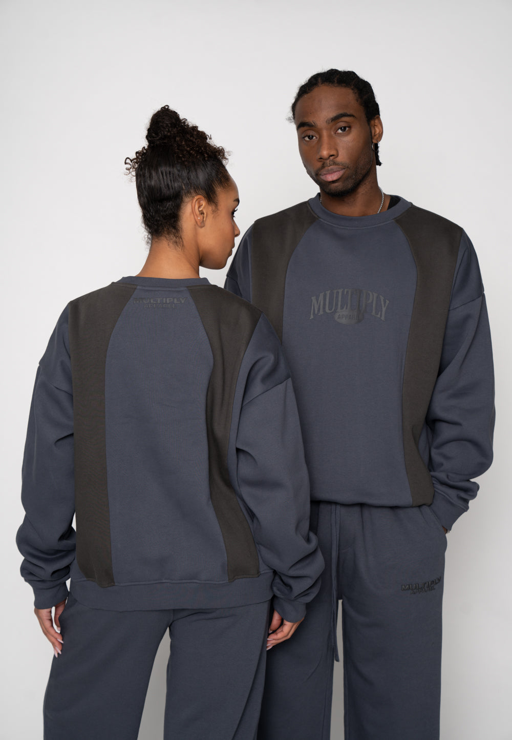 Oversized sweatshirt HOMING Ombre Blue