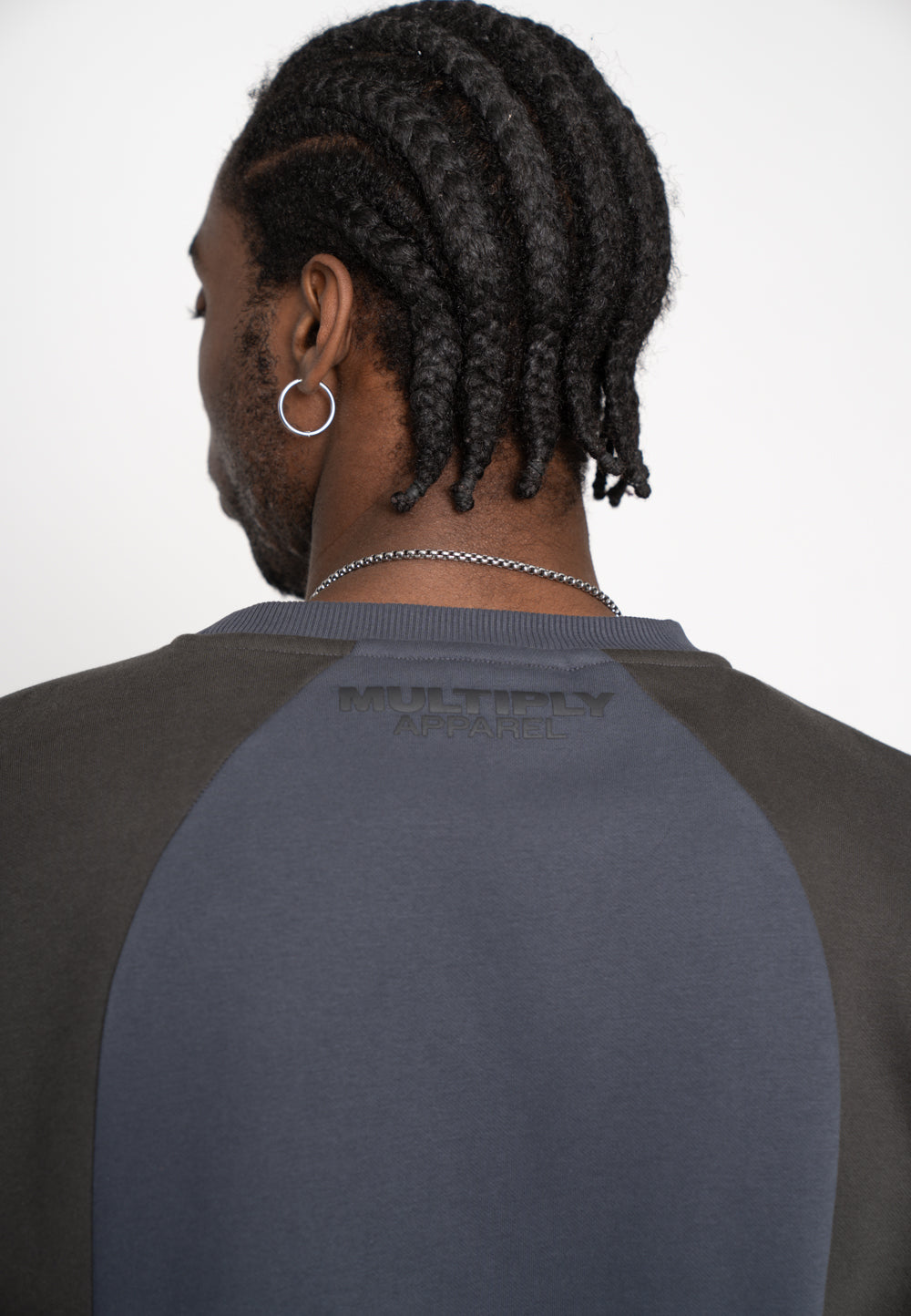 Oversized sweatshirt HOMING Ombre Blue