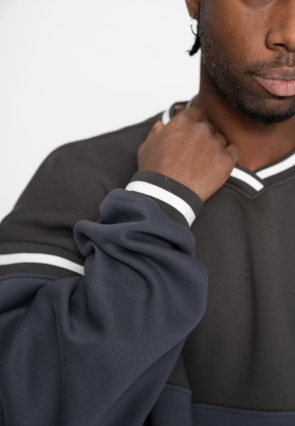 Oversized sweatshirt BANDED Ombre Blue