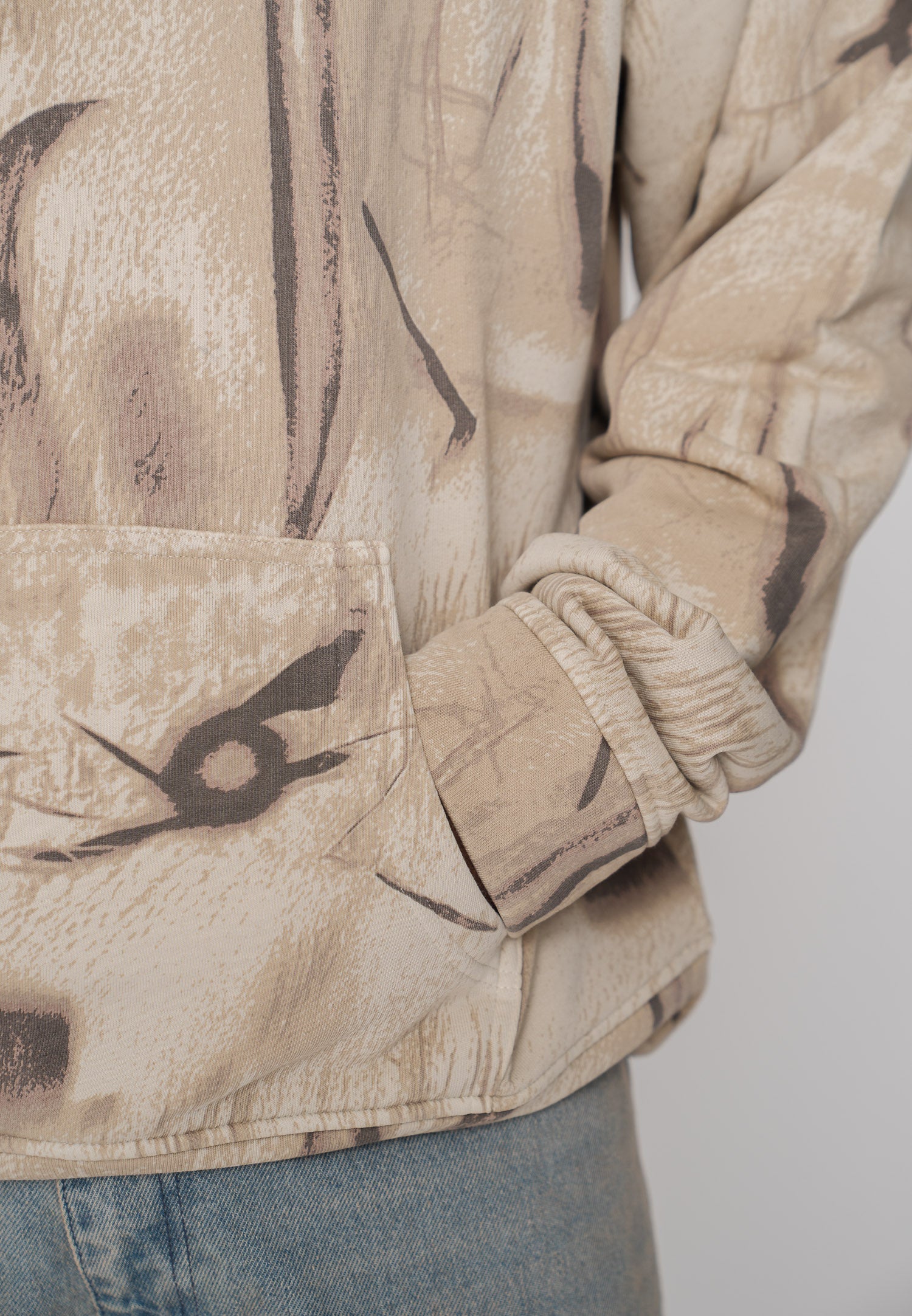 Oversized sweatshirt polo WILTED Castle Wall