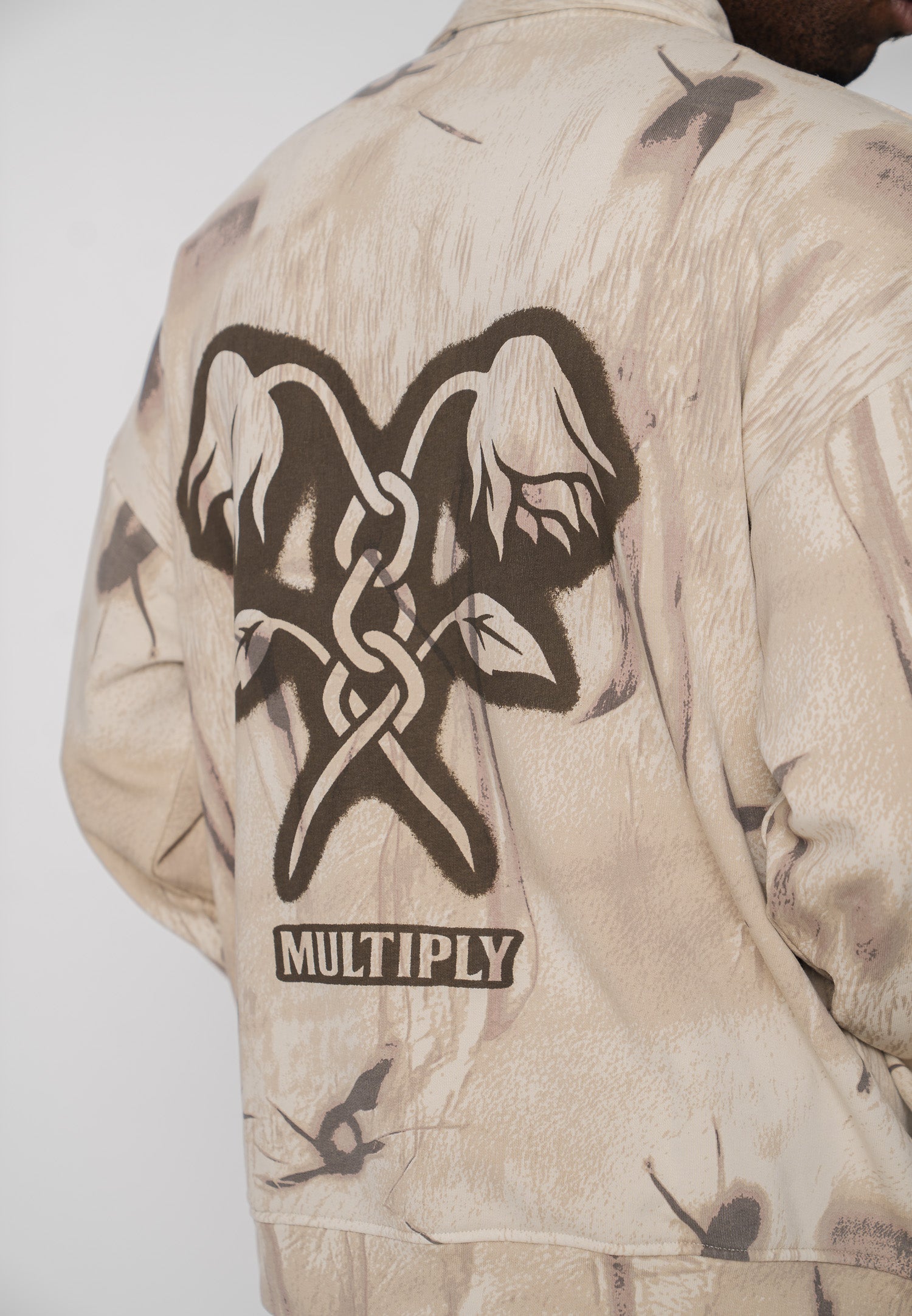 Oversized sweatshirt polo WILTED Castle Wall