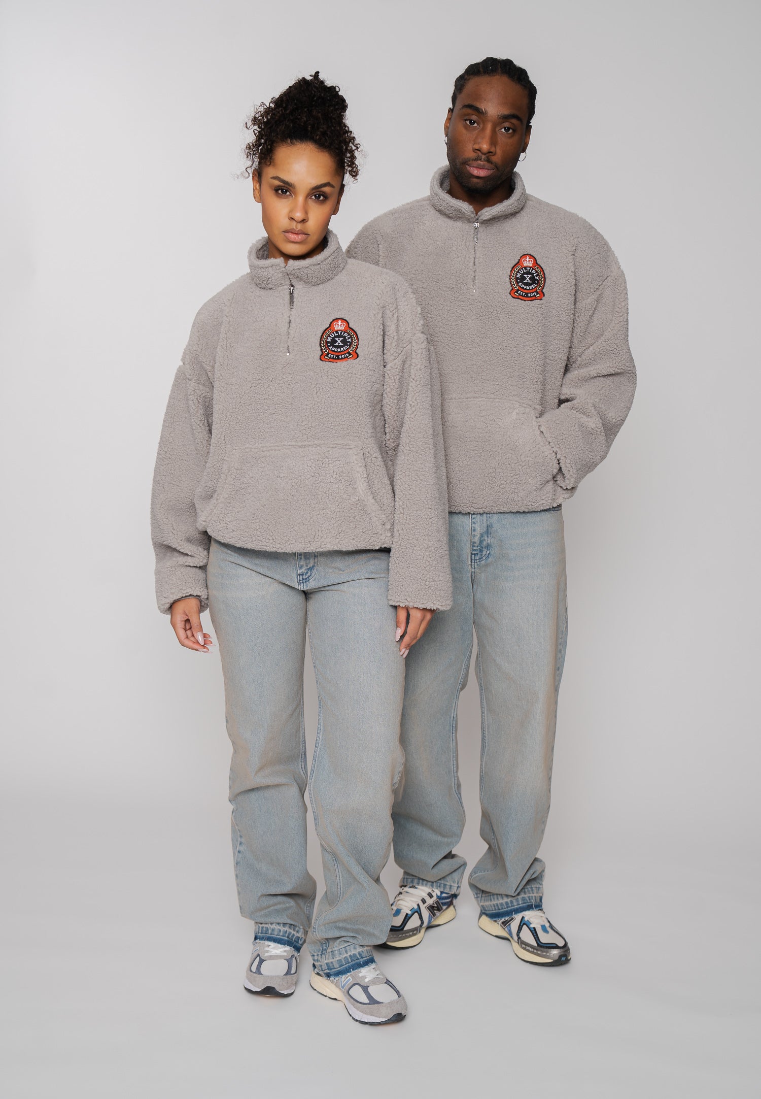 Oversize Polo EPOCH Opal Grey