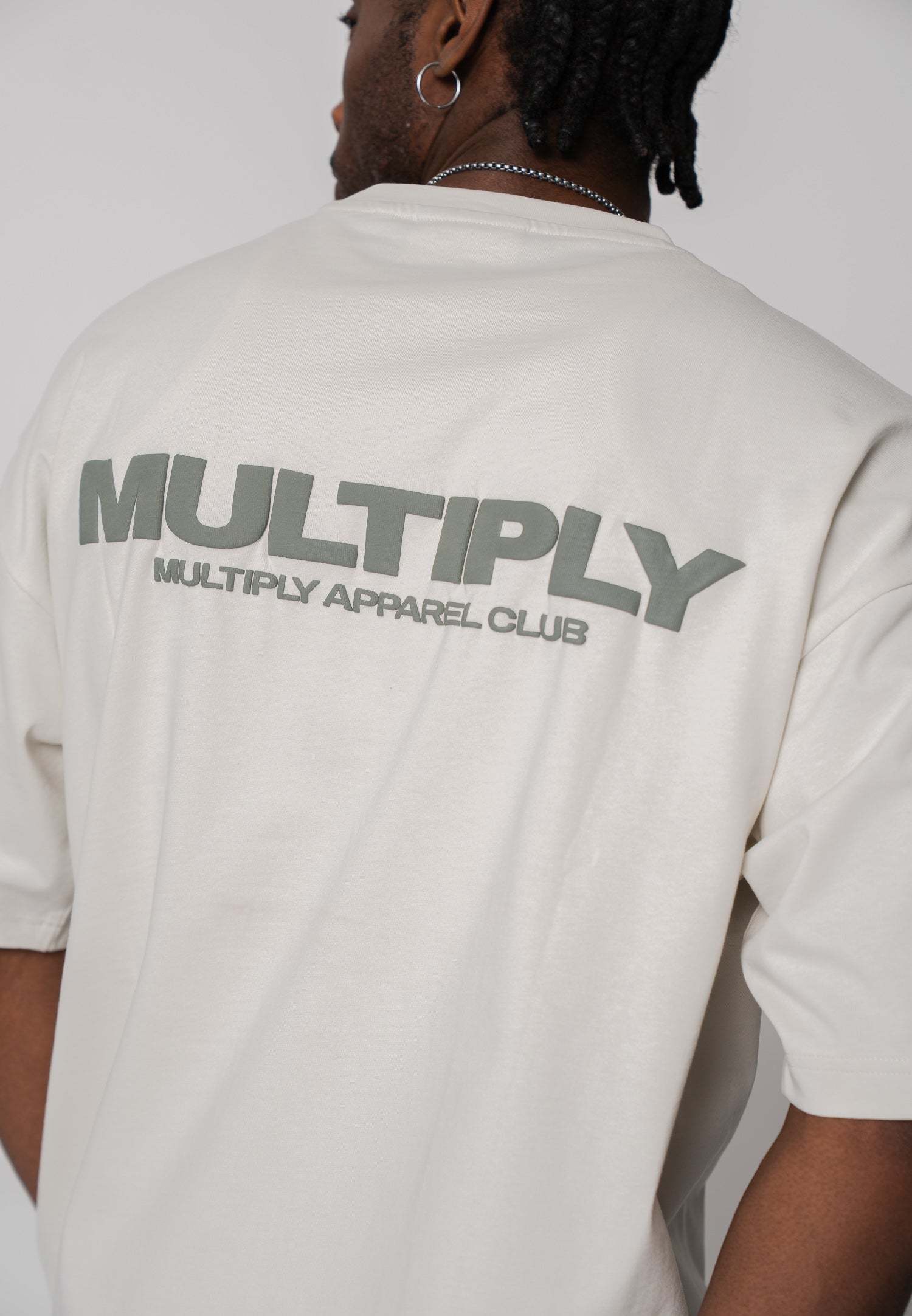 Oversized T-shirt MULTIPLY Straw