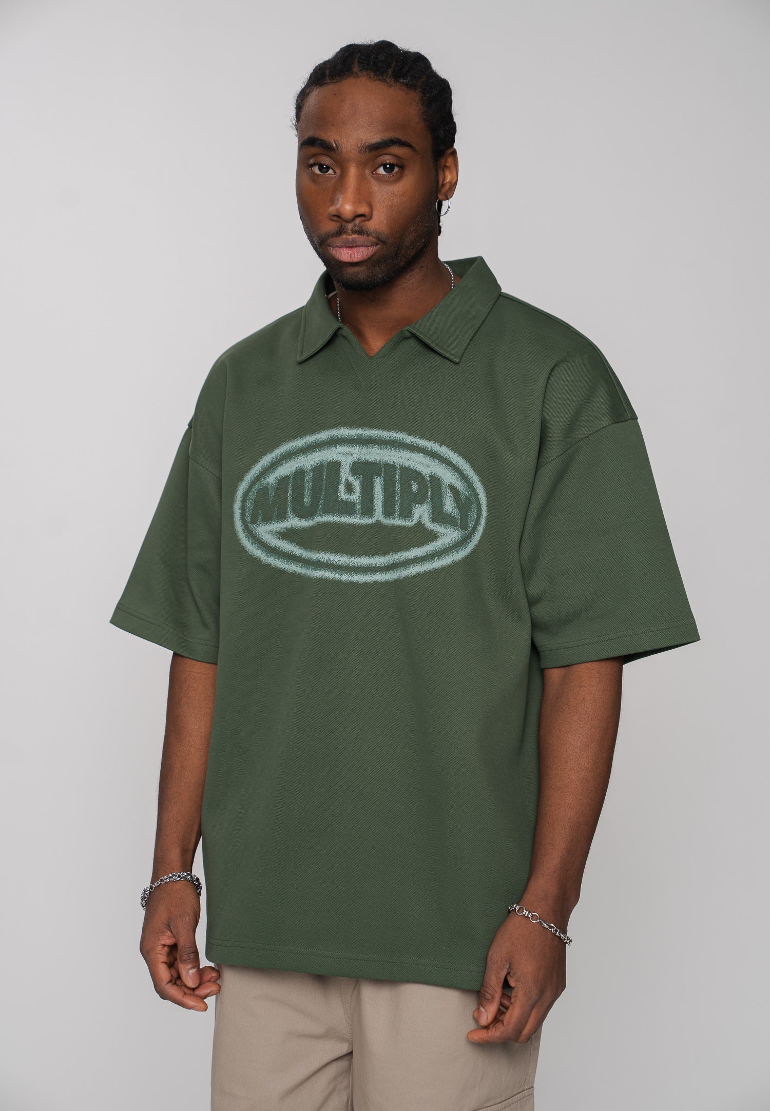 Oversized sweatshirt Polo RAD Maroon Red