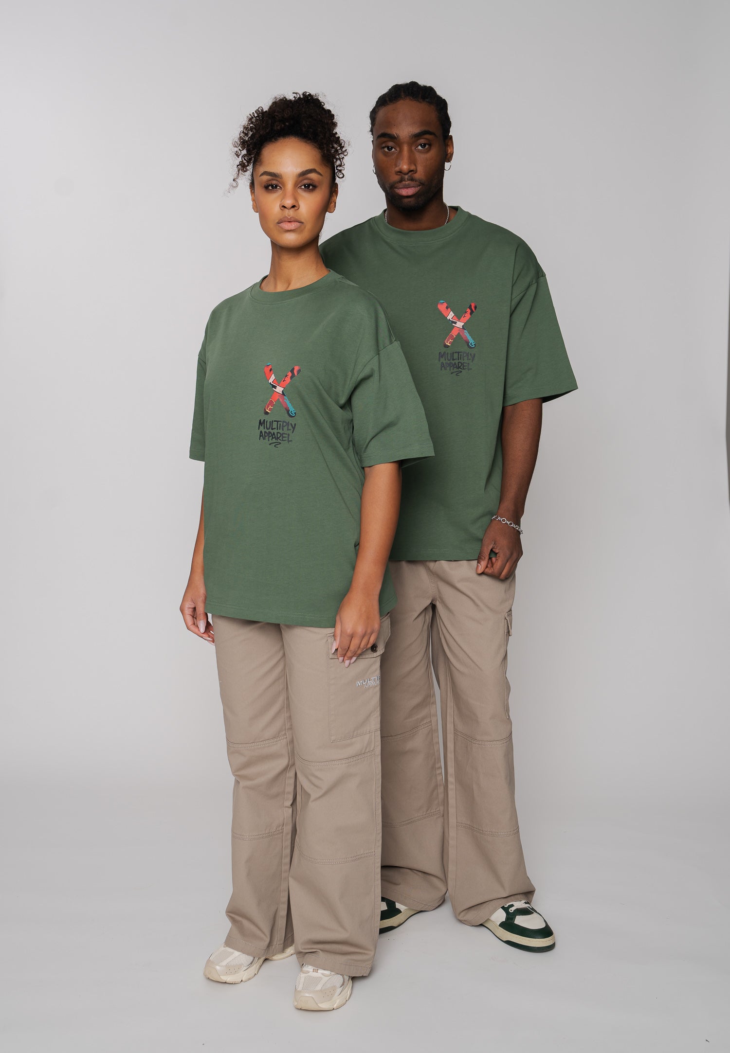 Oversized T-Shirt SNAKE SKETCH Black Soda Washed