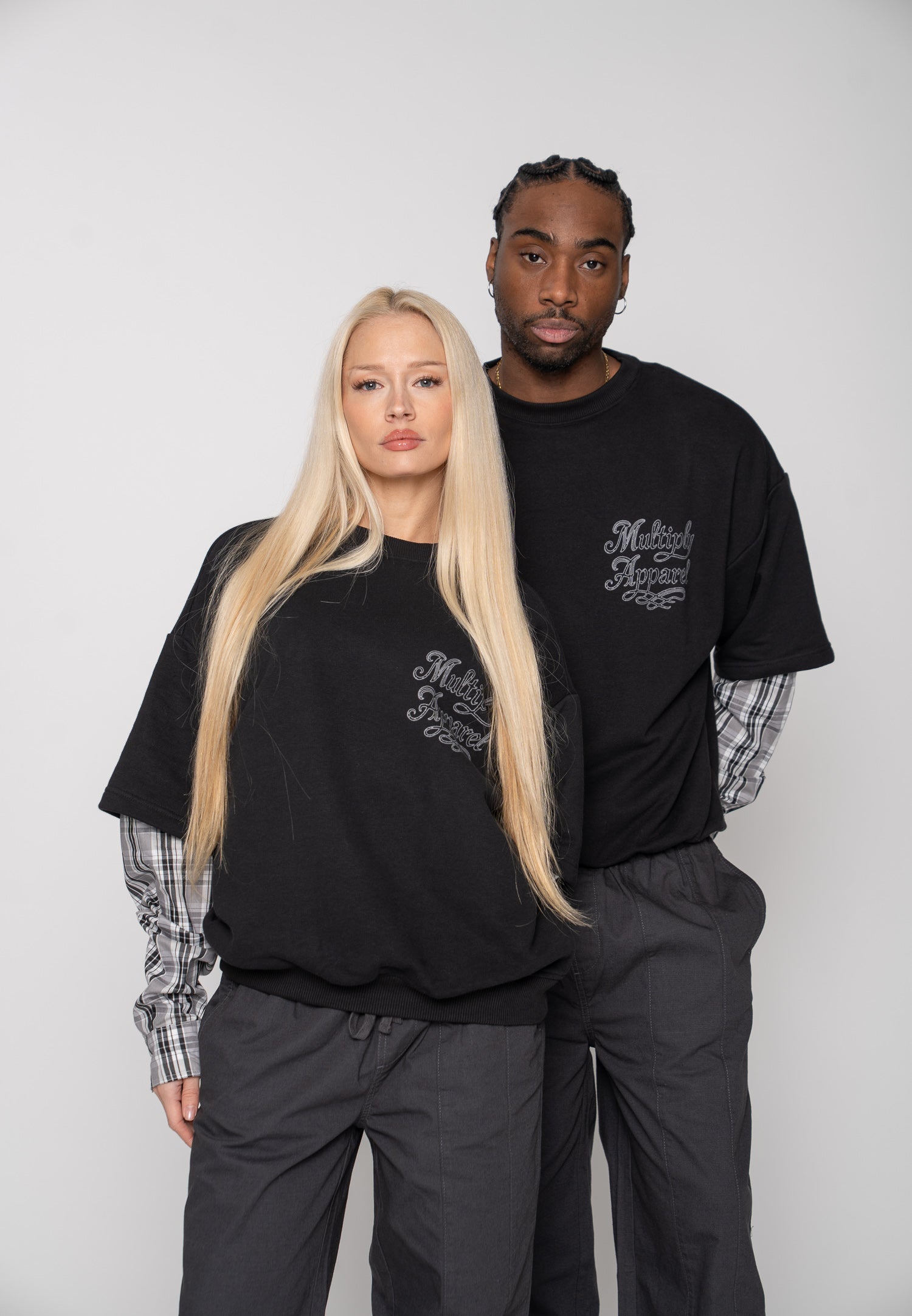 Oversize Sweatshirt HARMONY Black